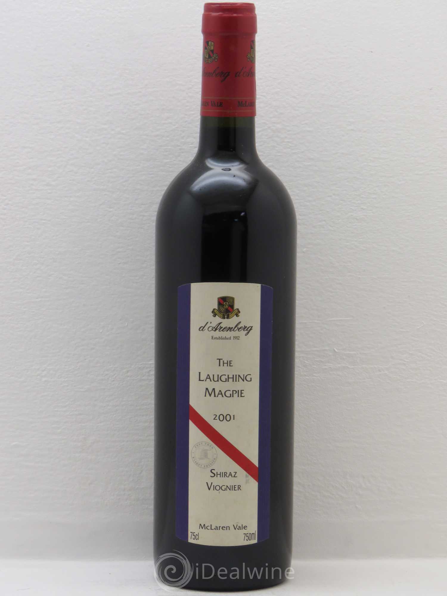 Australie D'Arenberg The Laughing Magpie Shiraz Viognier 2001 - Posten von 1 Flasche - 0