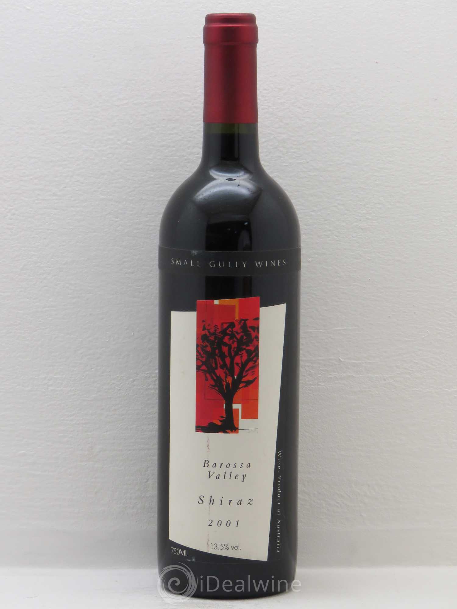 Australie Small Gully Shiraz Barossa Valley (sans prix de réserve) 2001 - Posten von 1 Flasche - 0