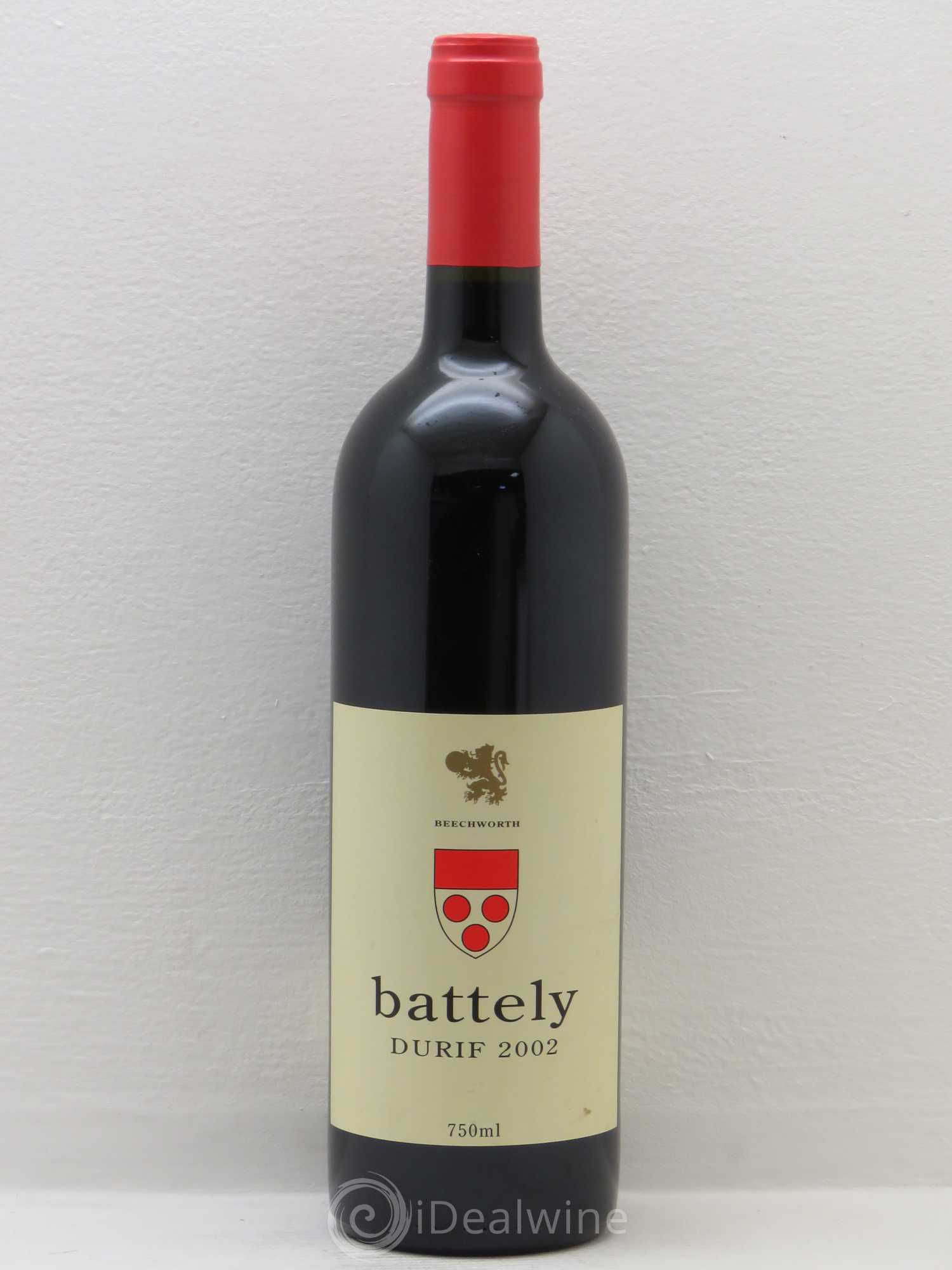 Australie Battely Durif 2002 - Posten von 1 Flasche - 0