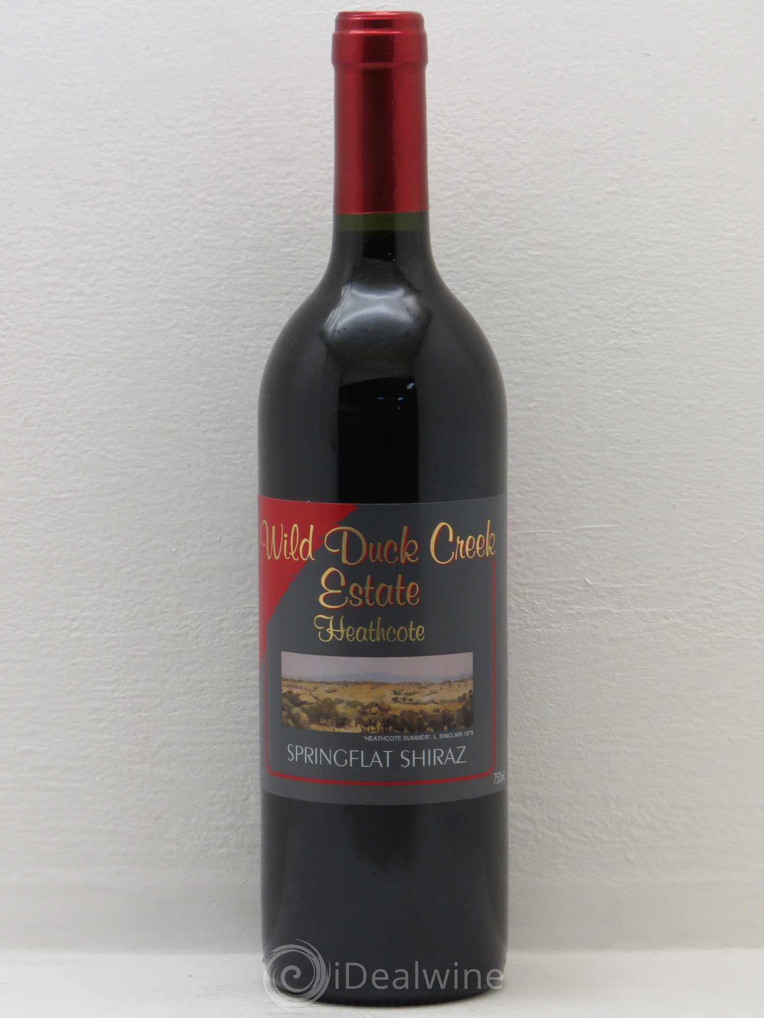 Australie Heathcote Wild Duck Creek Springflat Shiraz 2002 - Posten von 1 Flasche - 0