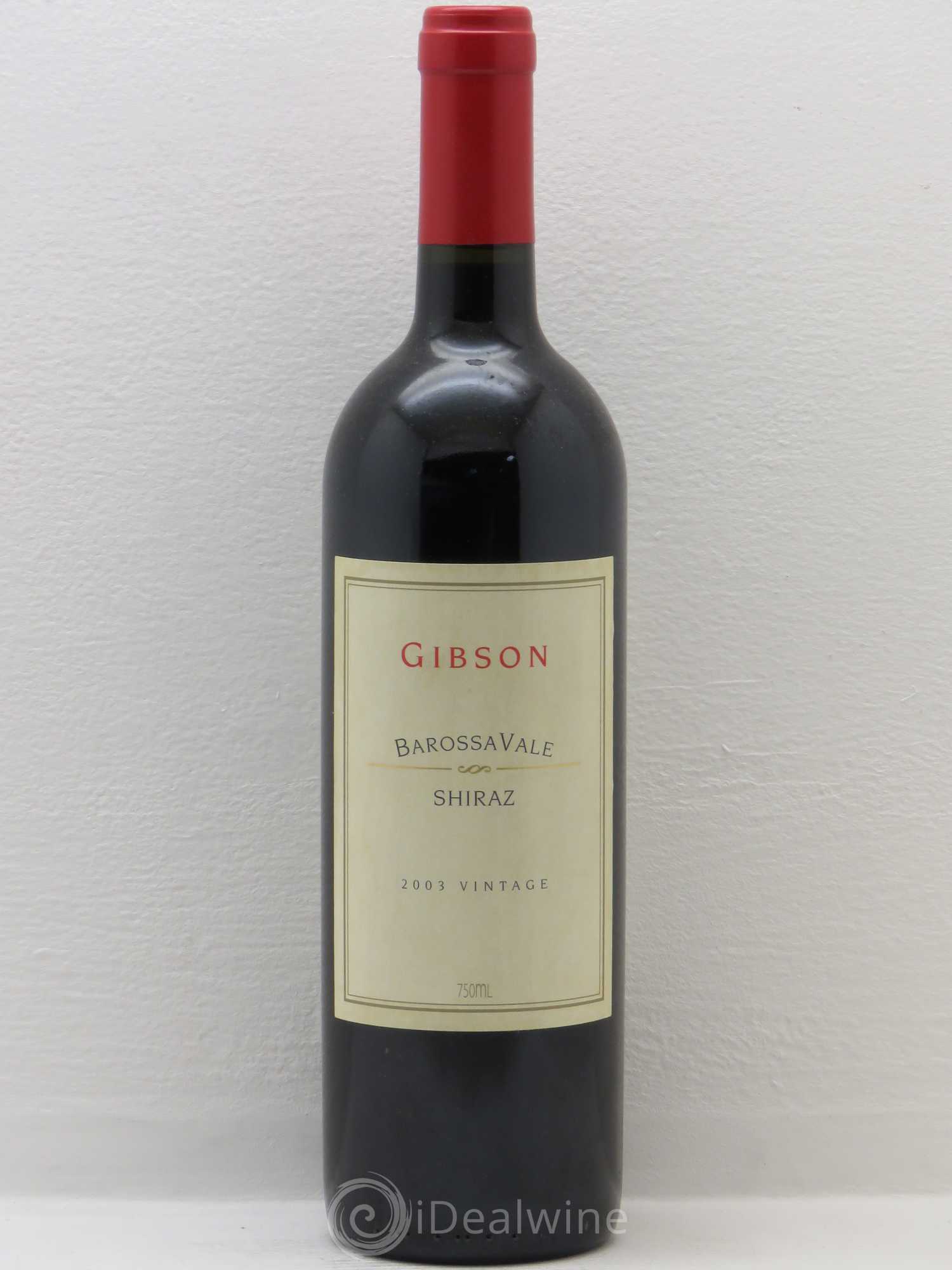 Australie Gibson Shiraz Barossa Vale (sans prix de réserve) 2003 - Posten von 1 Flasche - 0