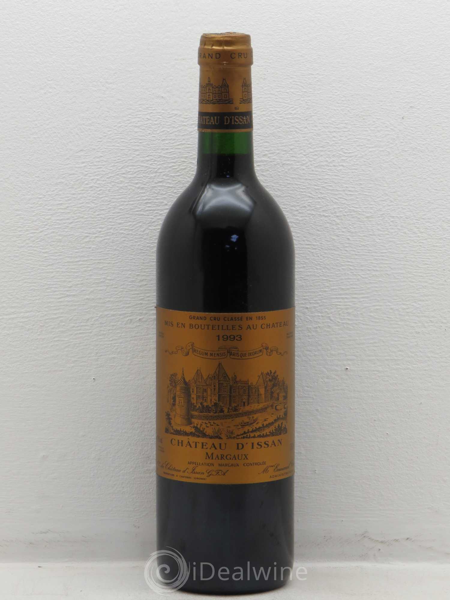 Château d'Issan 3ème Grand Cru Classé 1993 - Lot de 1 bouteille - 0