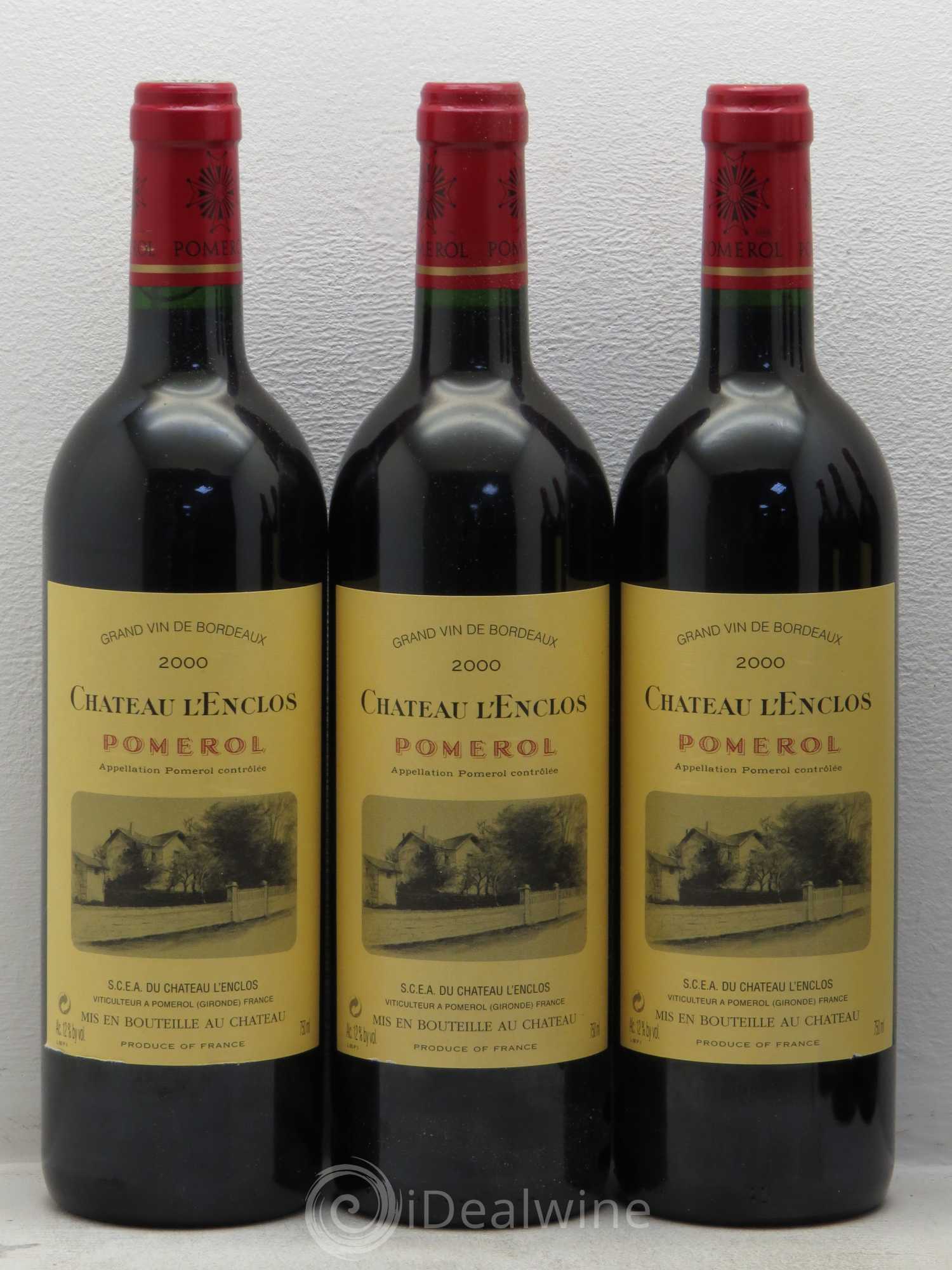 Château l' Enclos 2000 - Lot de 6 bouteilles - 1