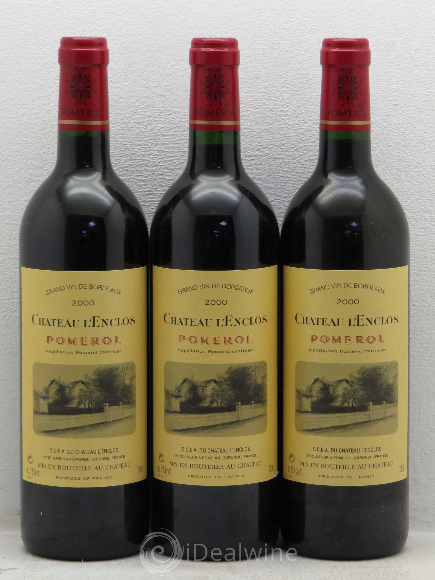 Château l' Enclos 2000 - Lot de 6 bouteilles - 2
