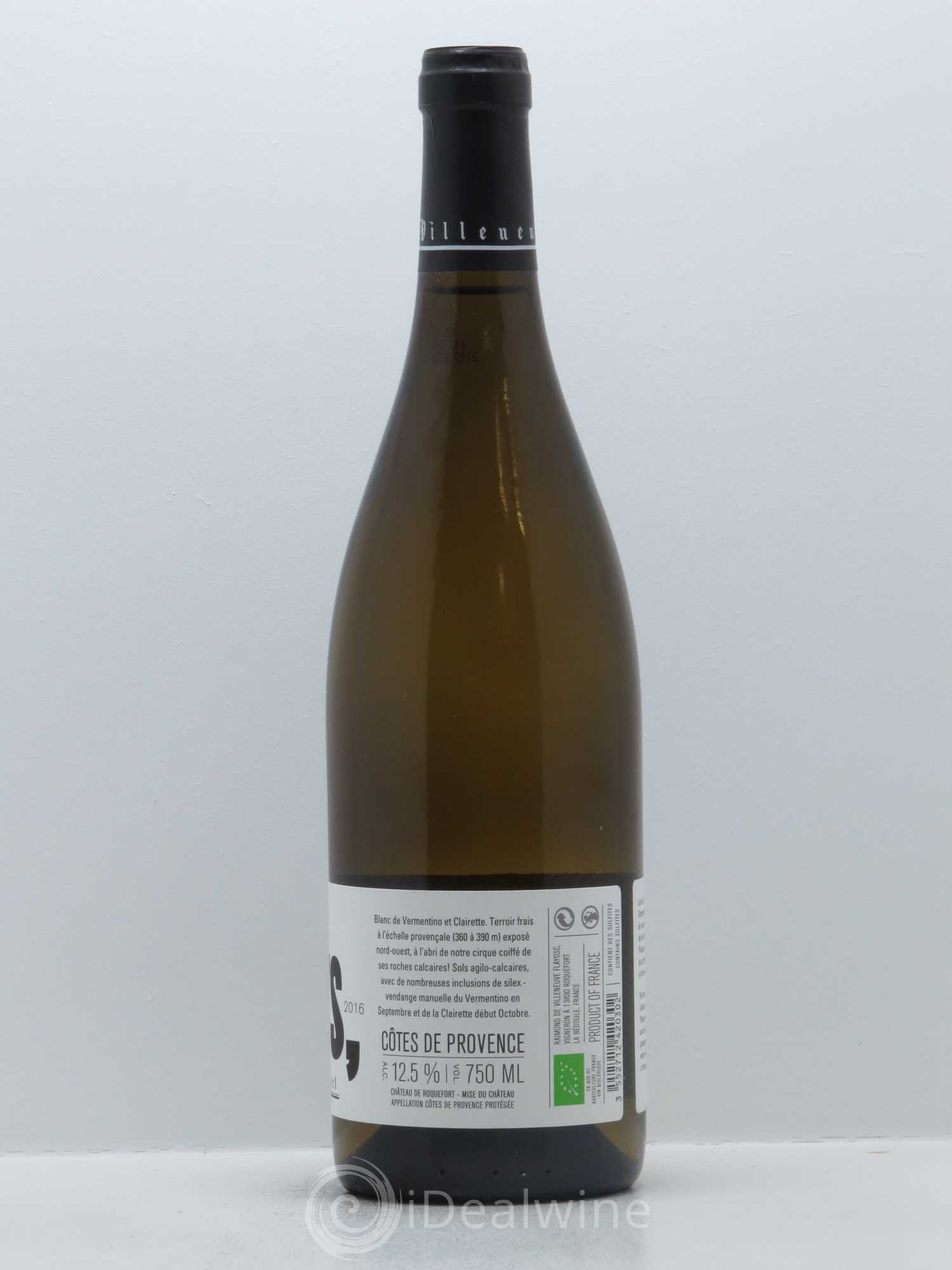 Côtes de Provence Château de Roquefort Les Genêts 2016 - Lot de 1 bouteille - 1