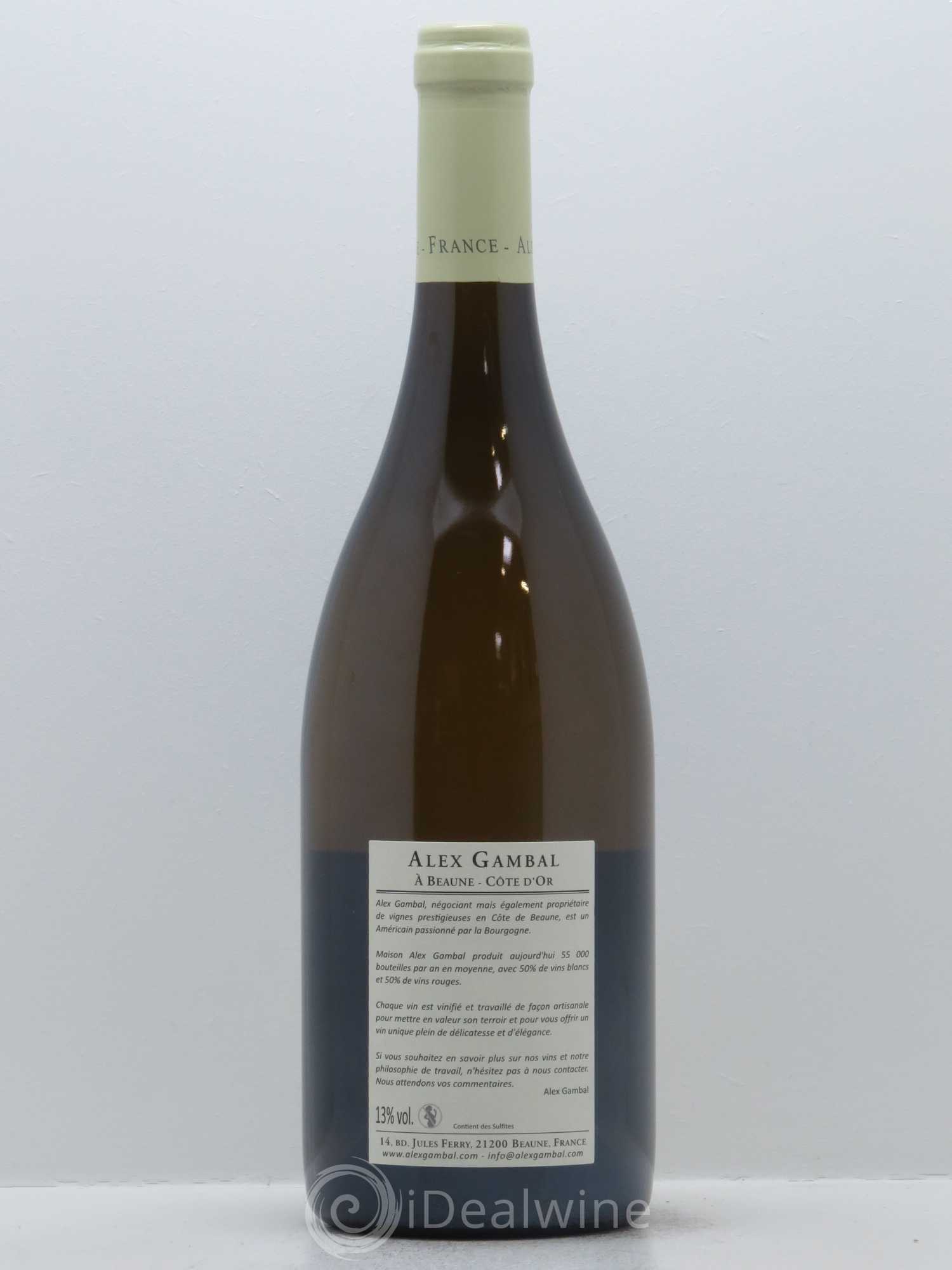 Puligny-Montrachet Alex Gambal (Domaine) 2014 - Lot de 1 bouteille - 1