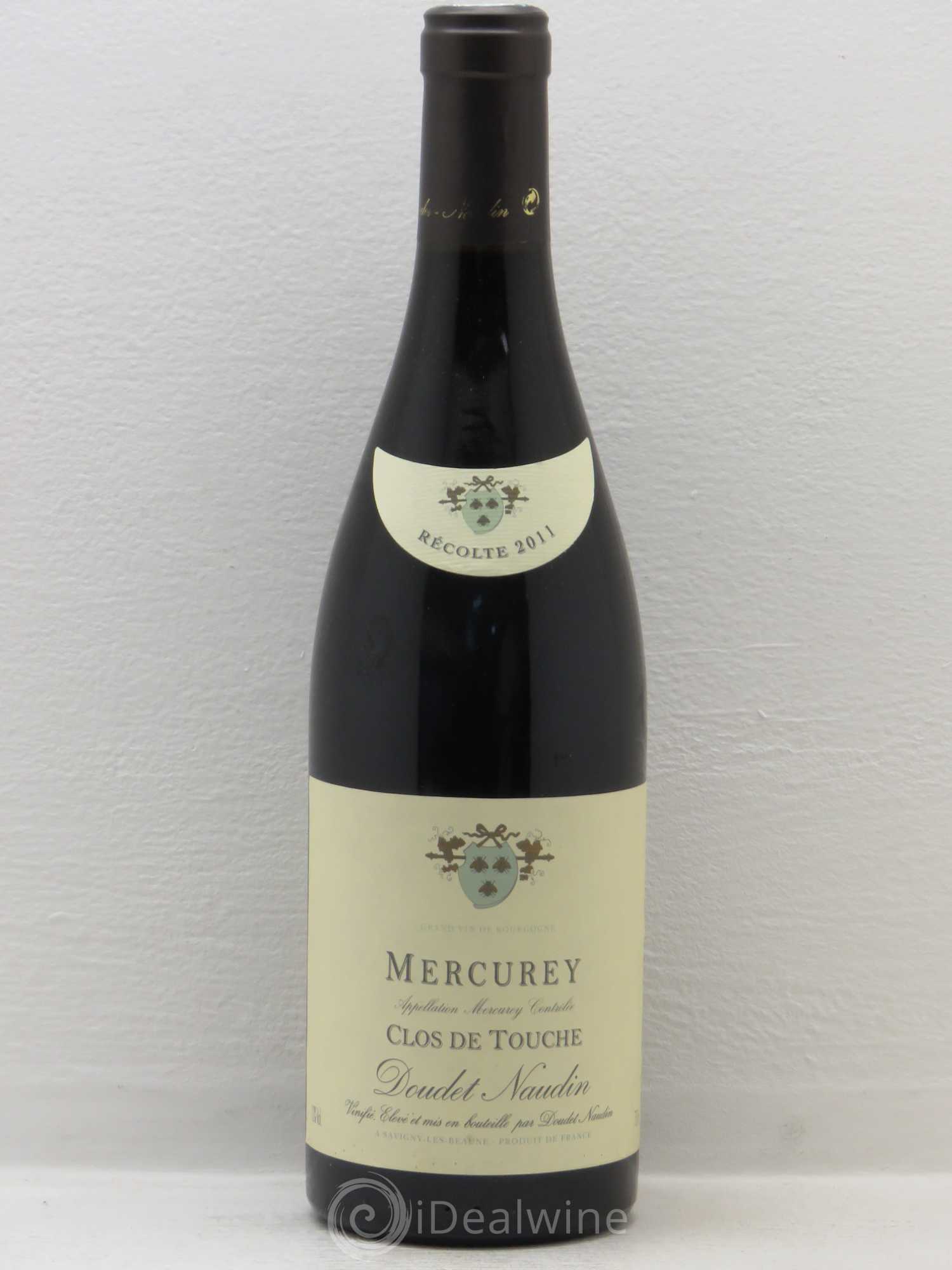 Mercurey Clos De Touche Doudet - Naudin 2011 - Posten von 1 Flasche - 0