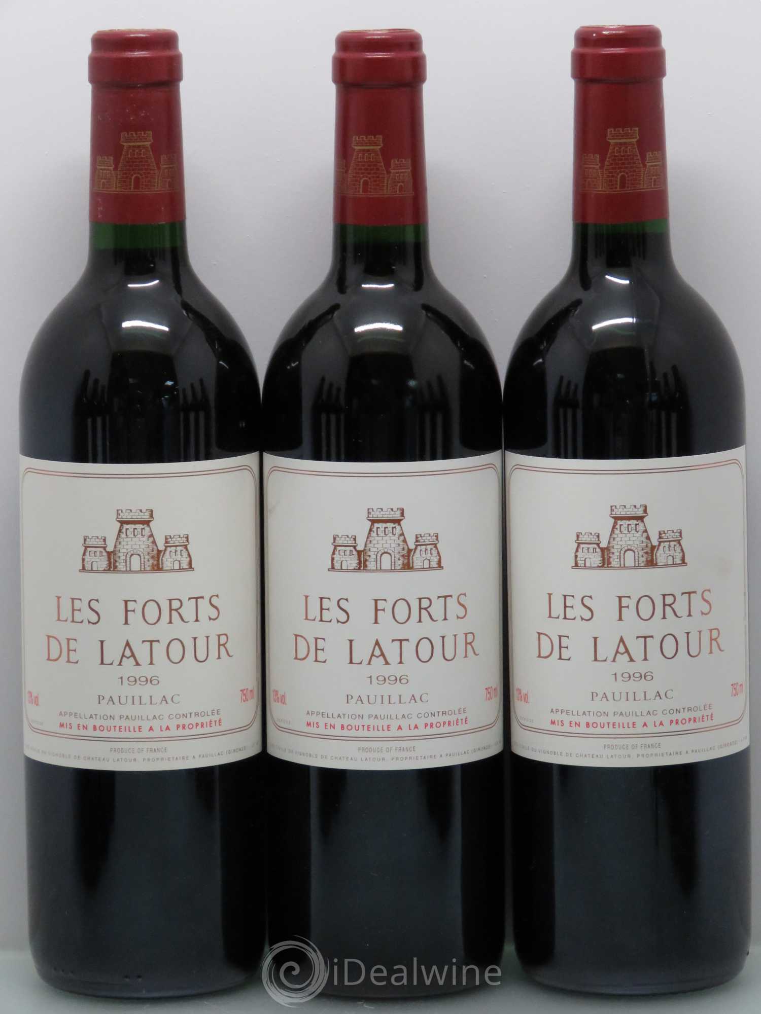 Les Forts de Latour Second Vin 1996 - Lot de 12 bouteilles - 2