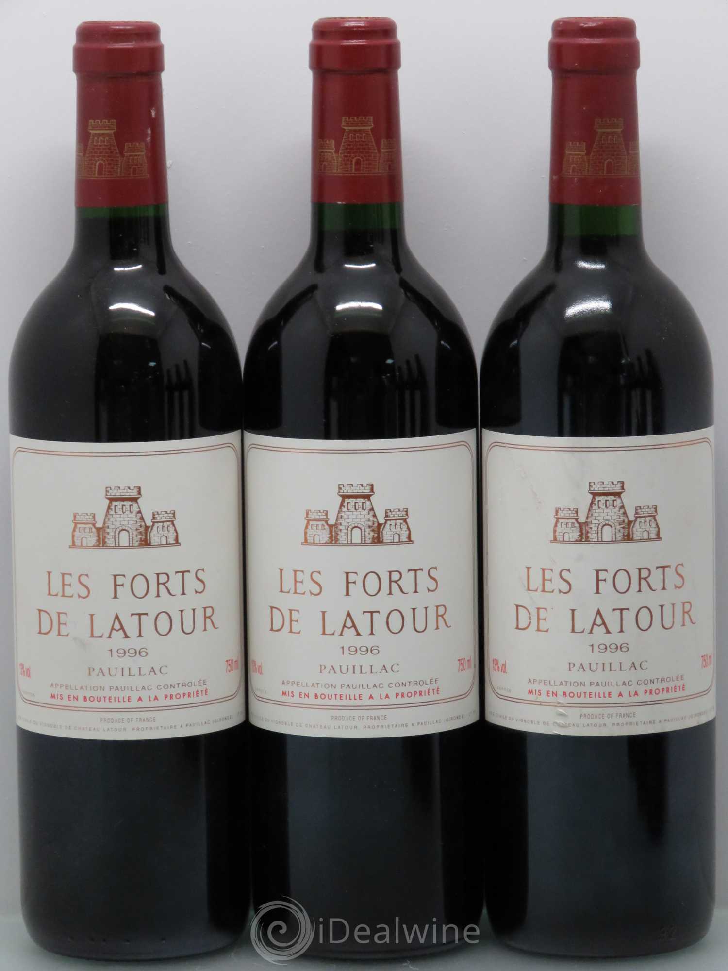 Les Forts de Latour Second Vin 1996 - Lot de 12 bouteilles - 3
