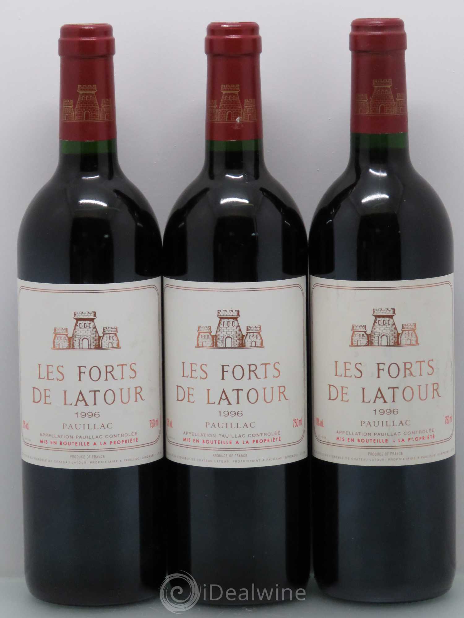 Les Forts de Latour Second Vin 1996 - Lot de 12 bouteilles - 4