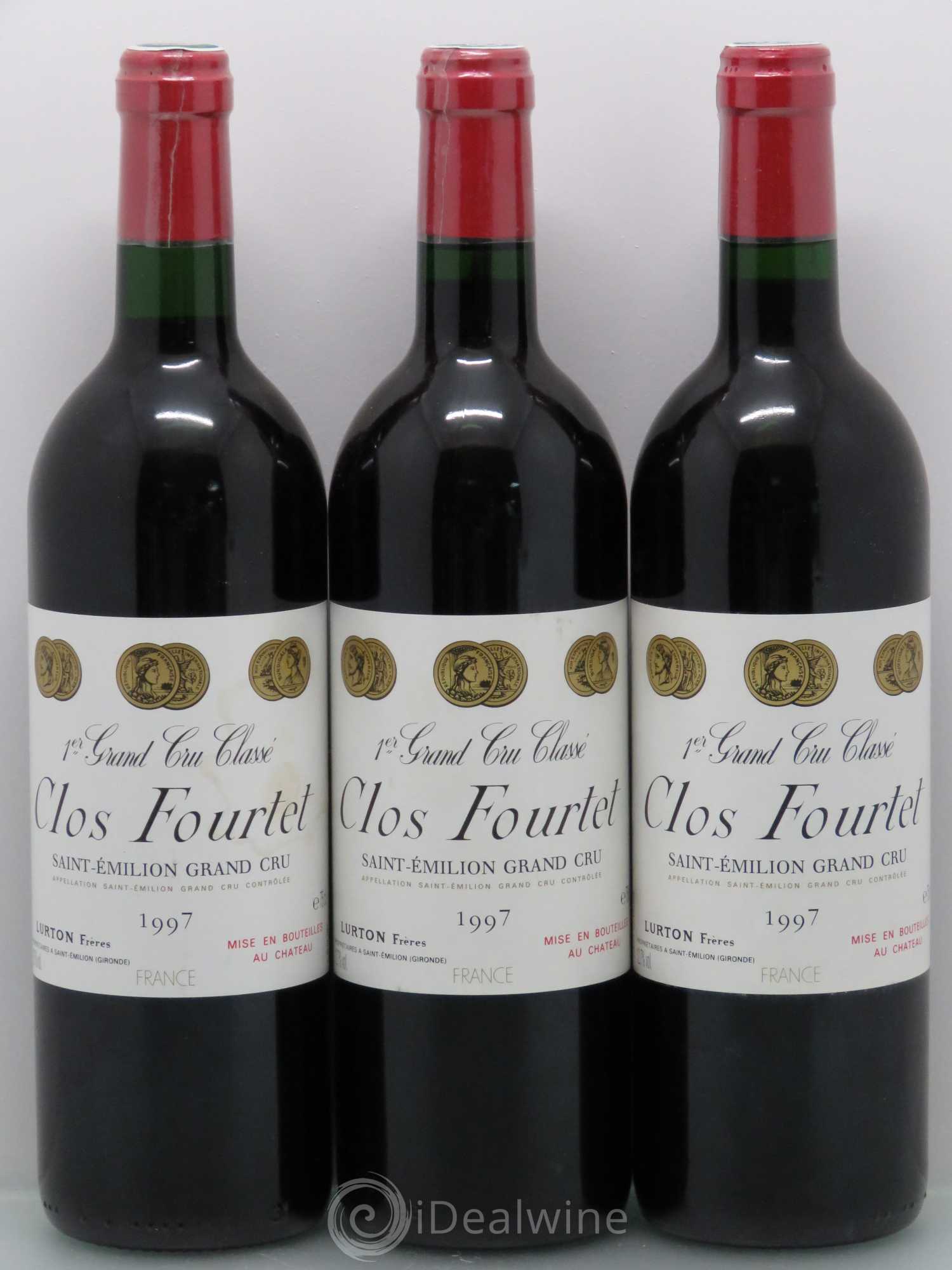 Clos Fourtet 1er Grand Cru Classé B 1997 - Lot de 12 bouteilles - 3