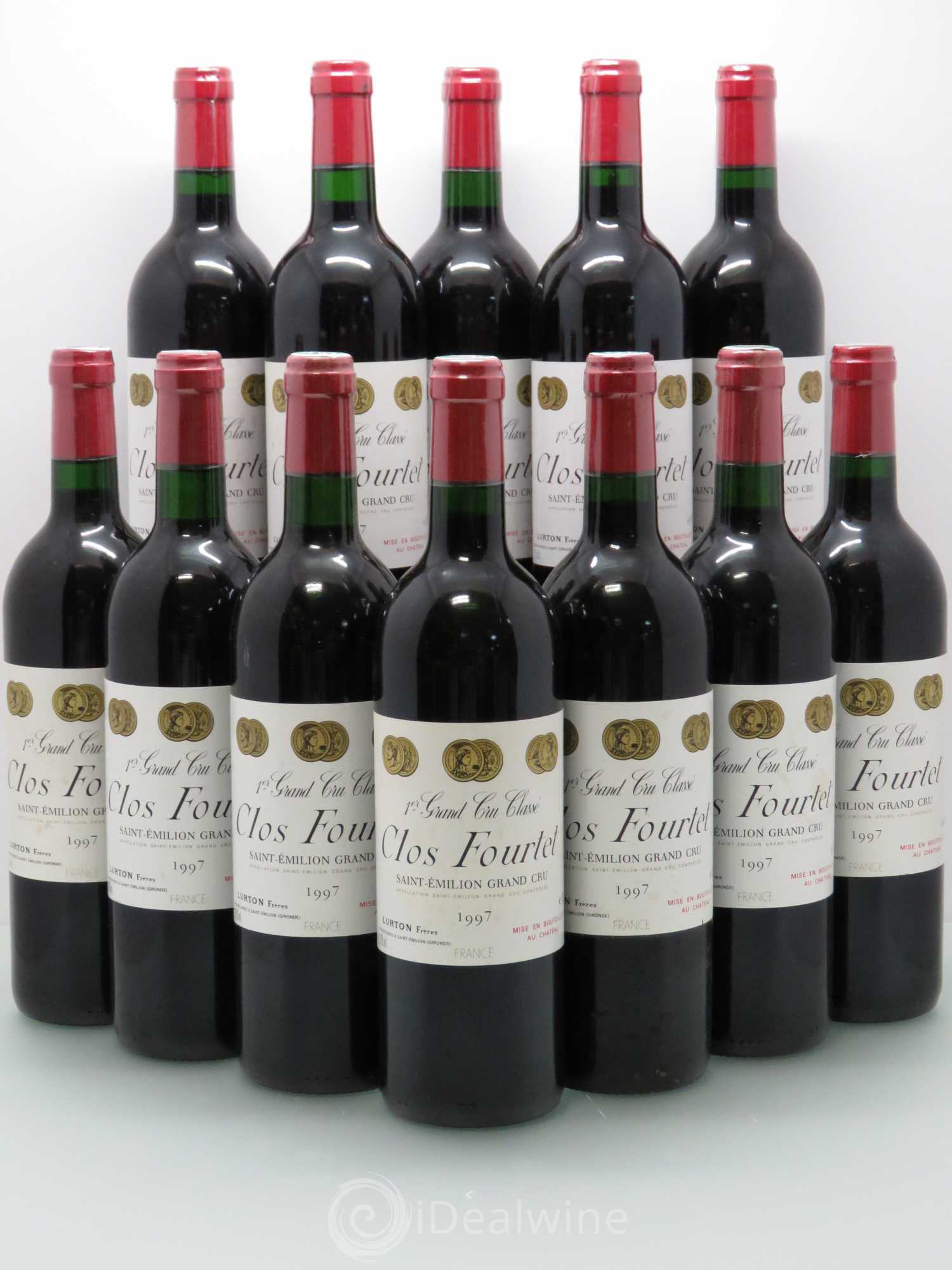 Clos Fourtet 1er Grand Cru Classé B 1997 - Lot de 12 bouteilles - 0