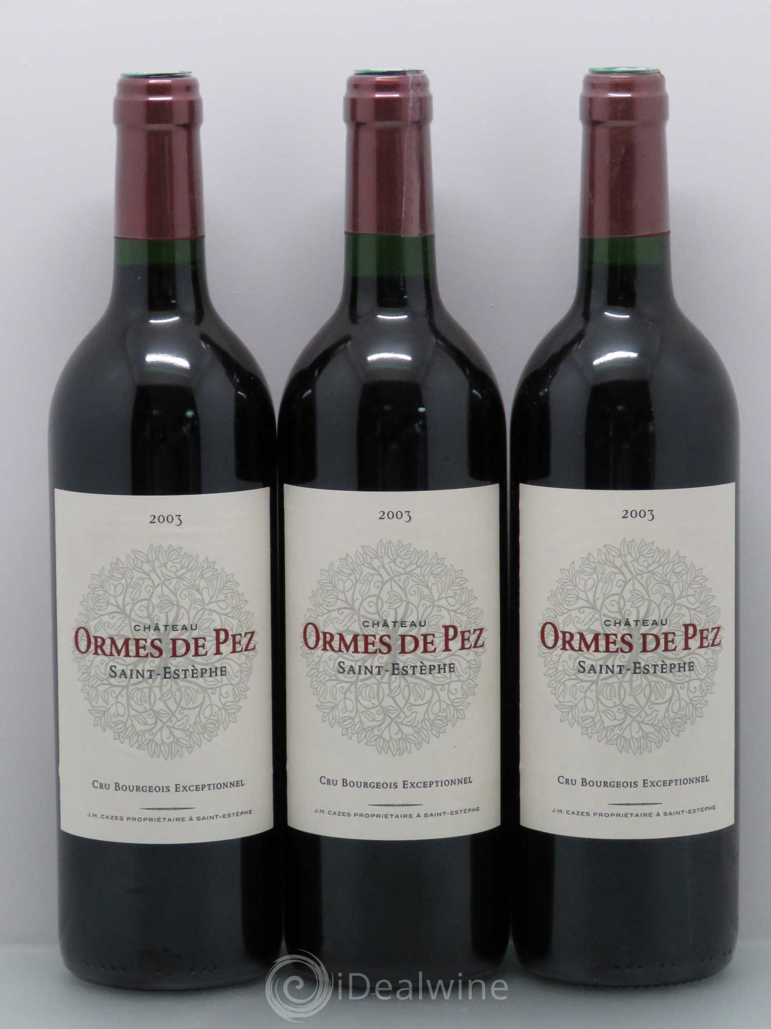 Château les Ormes de Pez 2003 - Lot de 12 bouteilles - 3