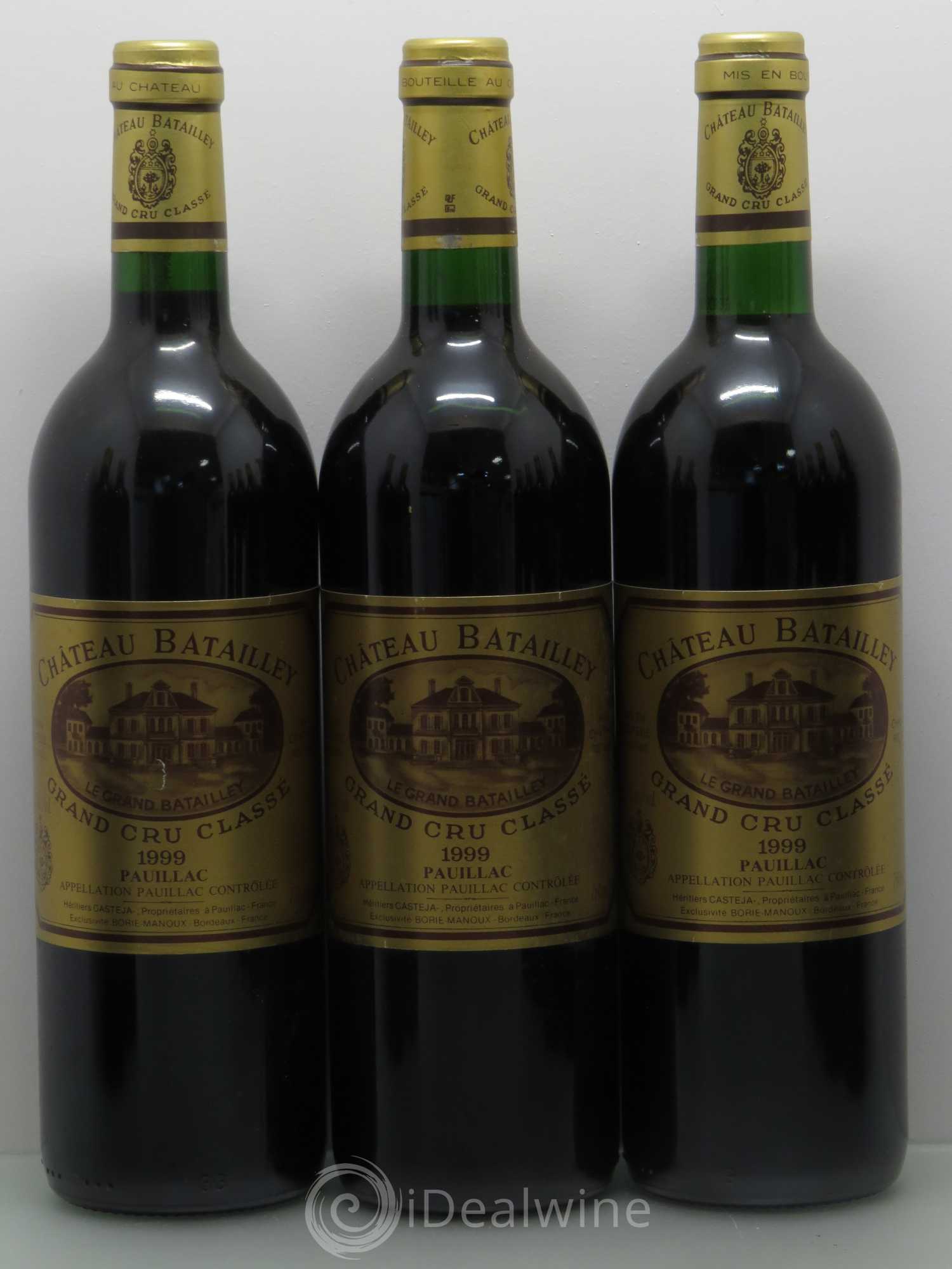 Château Batailley 5ème Grand Cru Classé 1999 - Lot de 12 bouteilles - 2