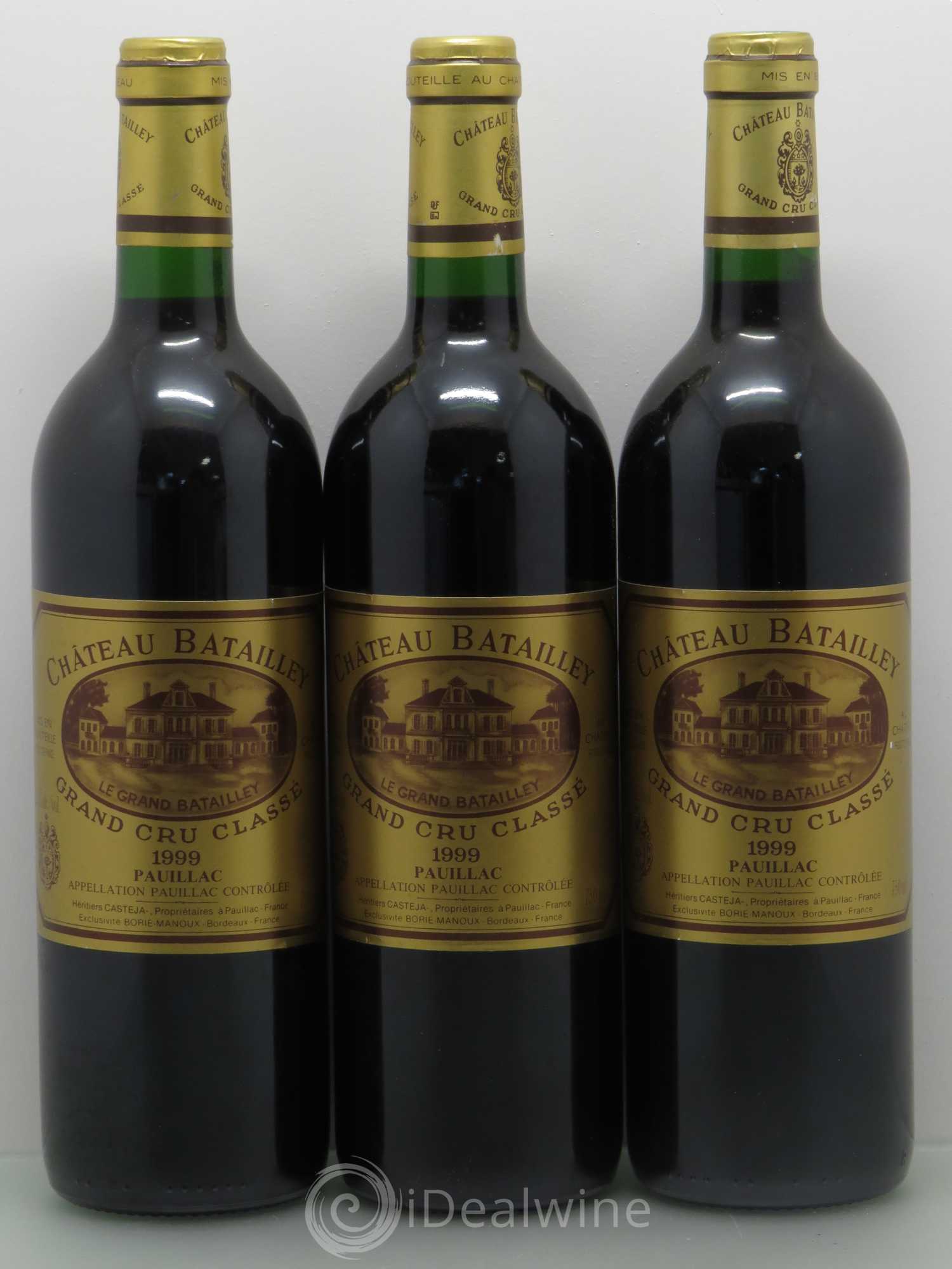 Château Batailley 5ème Grand Cru Classé 1999 - Lot de 12 bouteilles - 4