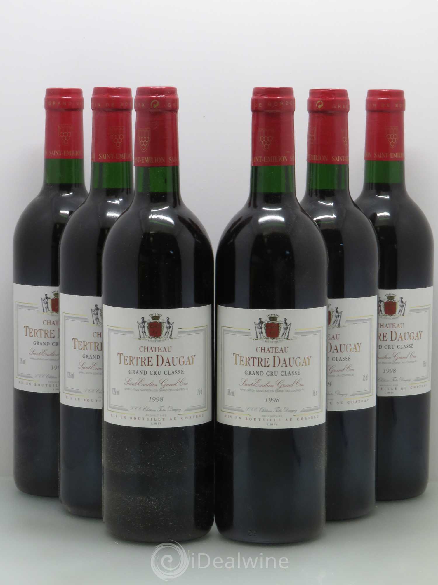 Château Daugay 1998 - Lot de 6 bouteilles - 0