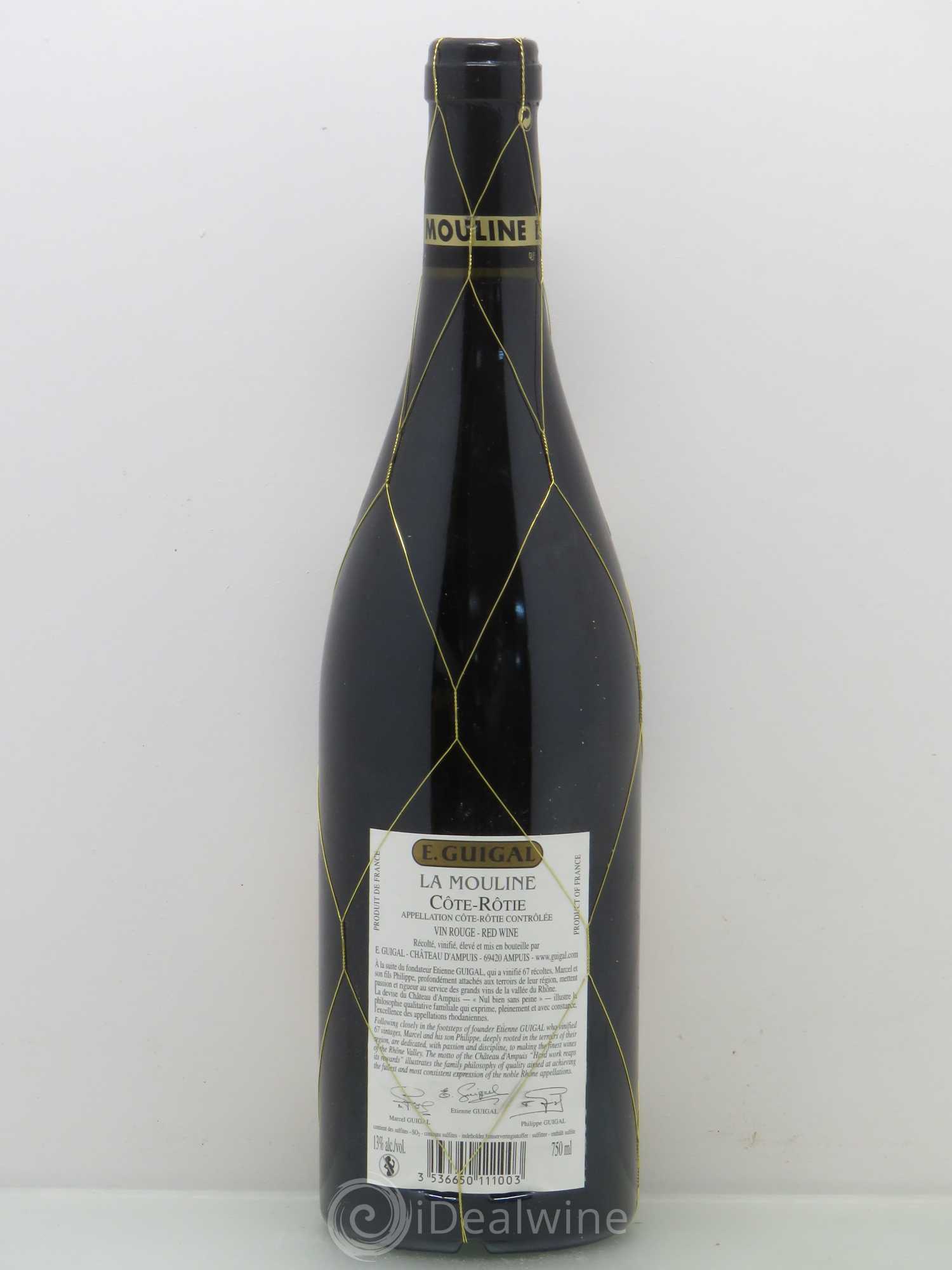 Côte-Rôtie La Mouline Guigal 2004 - Lot de 1 bouteille - 1