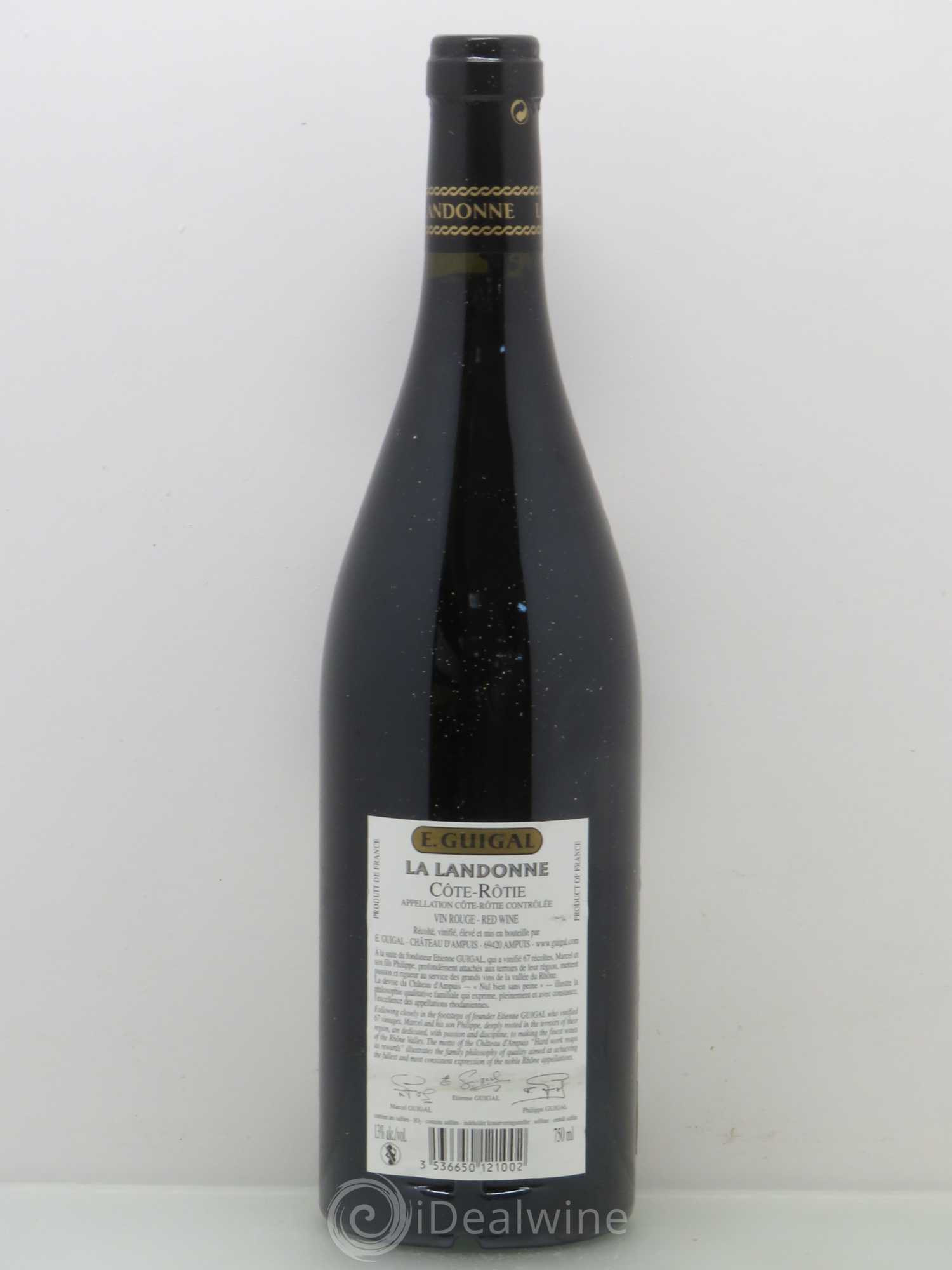 Côte-Rôtie La Landonne Guigal 2004 - Lot de 1 bouteille - 1