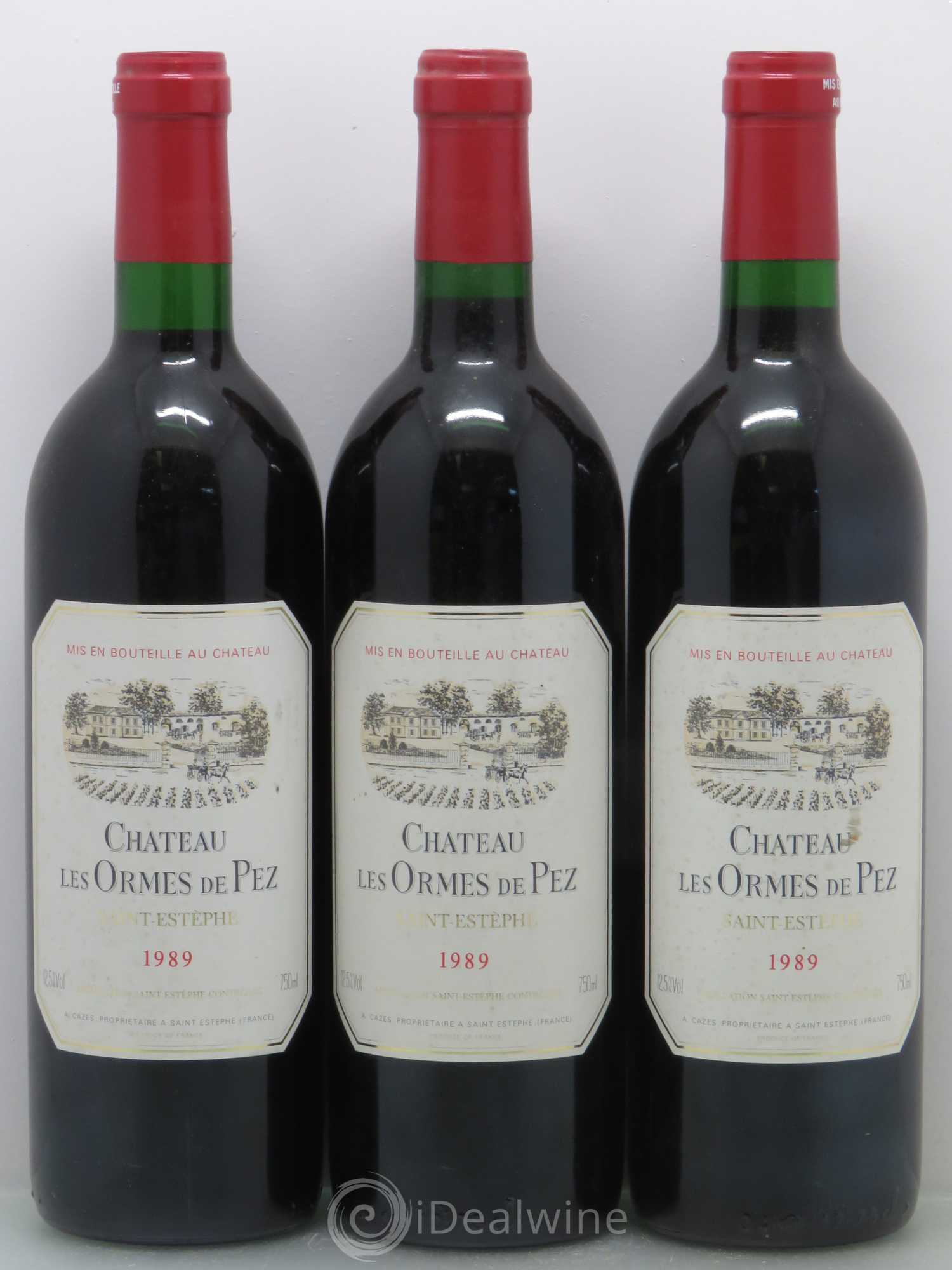 Château les Ormes de Pez 1989 - Lot de 12 bouteilles - 1