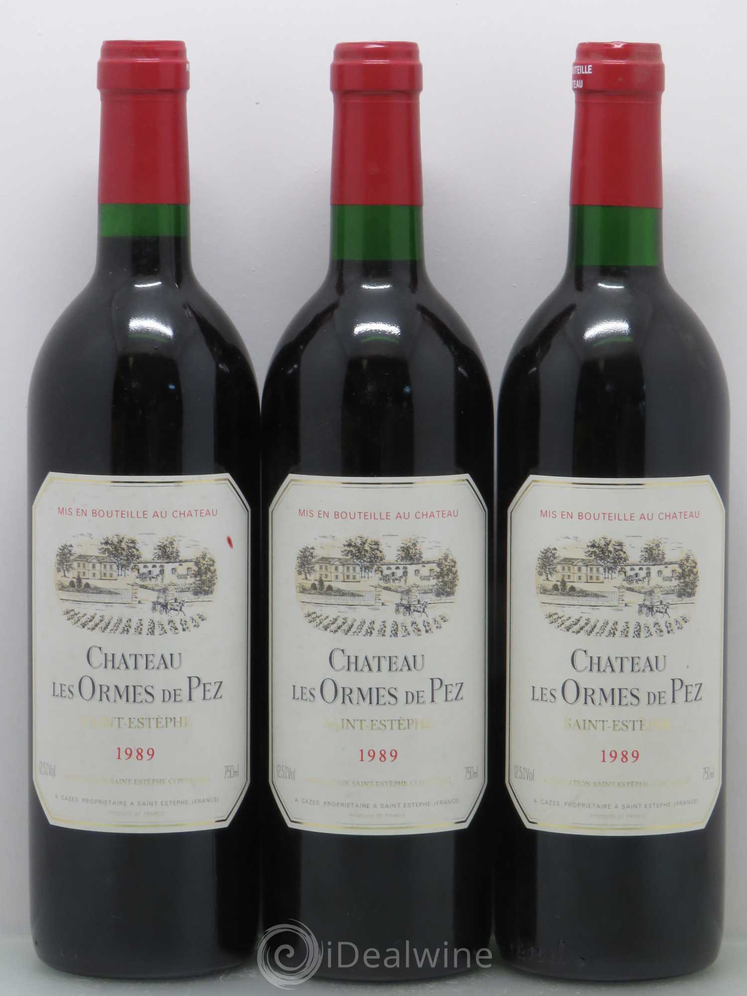 Château les Ormes de Pez 1989 - Lot de 12 bouteilles - 2