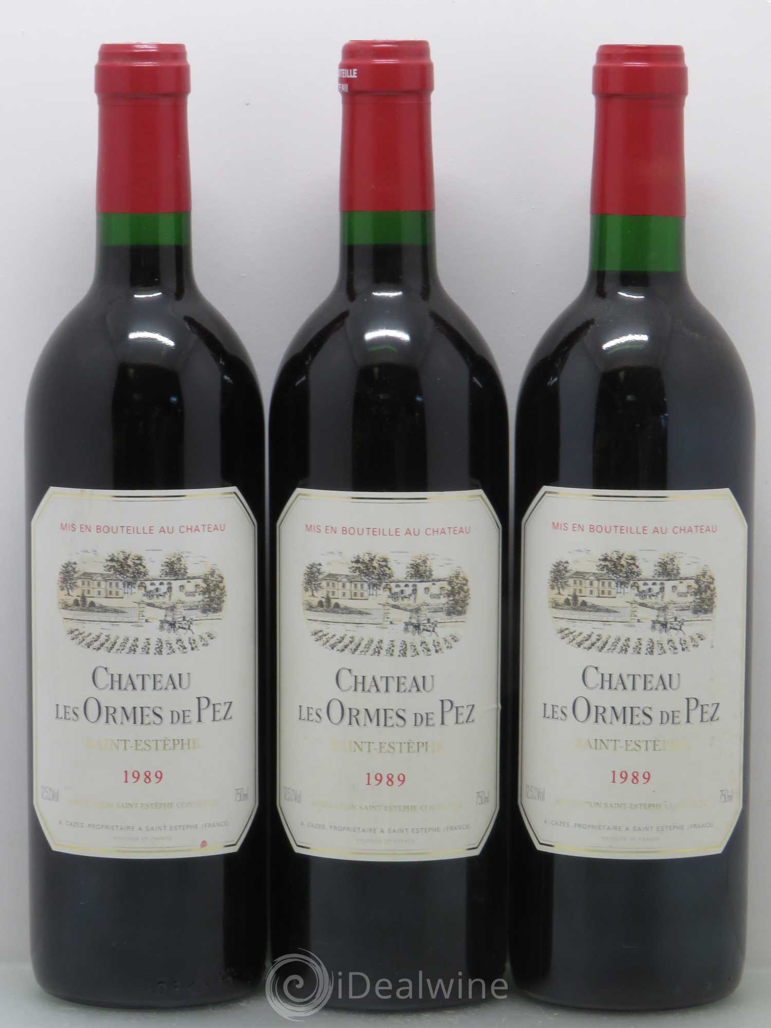 Château les Ormes de Pez 1989 - Lot de 12 bouteilles - 3