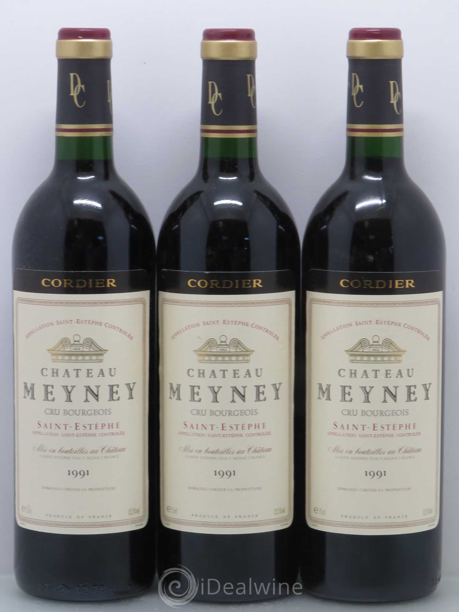 Château Meyney 1991 - Lot de 12 bouteilles - 1