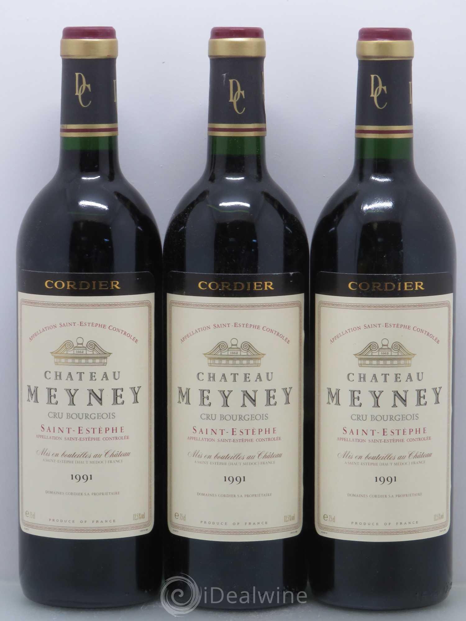 Château Meyney 1991 - Lot de 12 bouteilles - 2