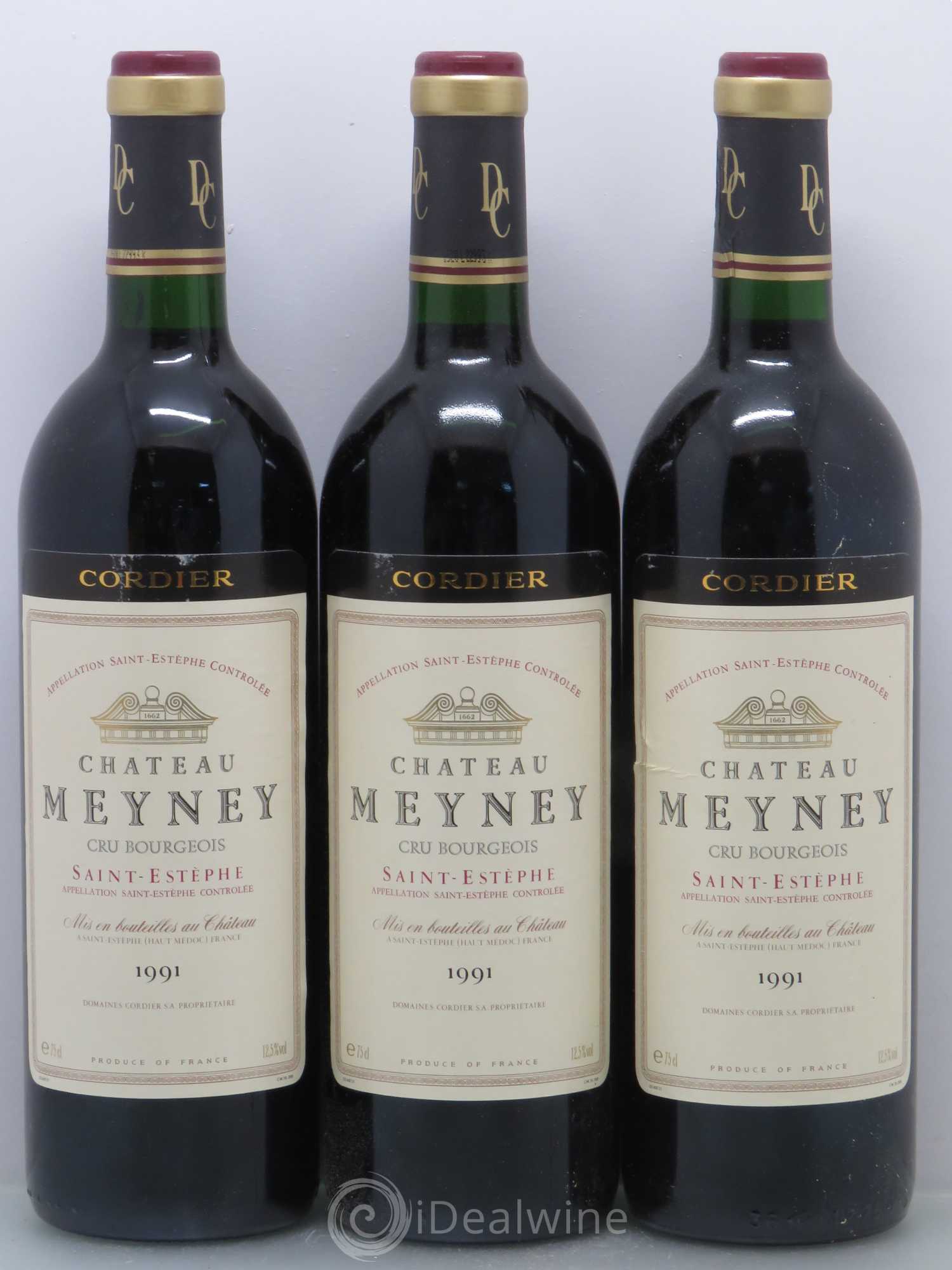 Château Meyney 1991 - Lot de 12 bouteilles - 3