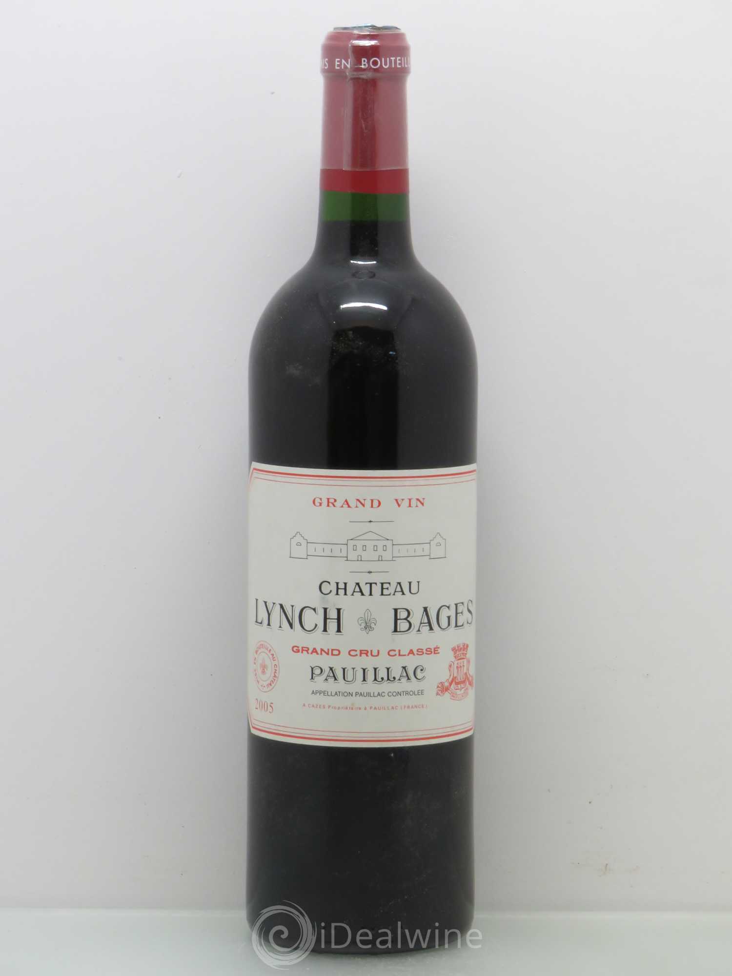 Château Lynch Bages 5ème Grand Cru Classé 2005 - Lot de 1 bouteille - 0