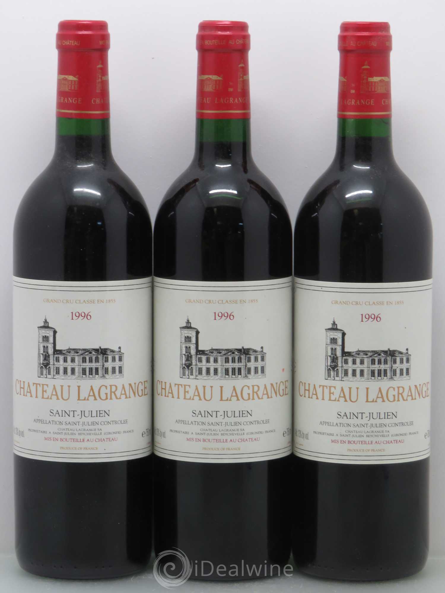 Château Lagrange 3ème Grand Cru Classé 1996 - Lot de 12 bouteilles - 1