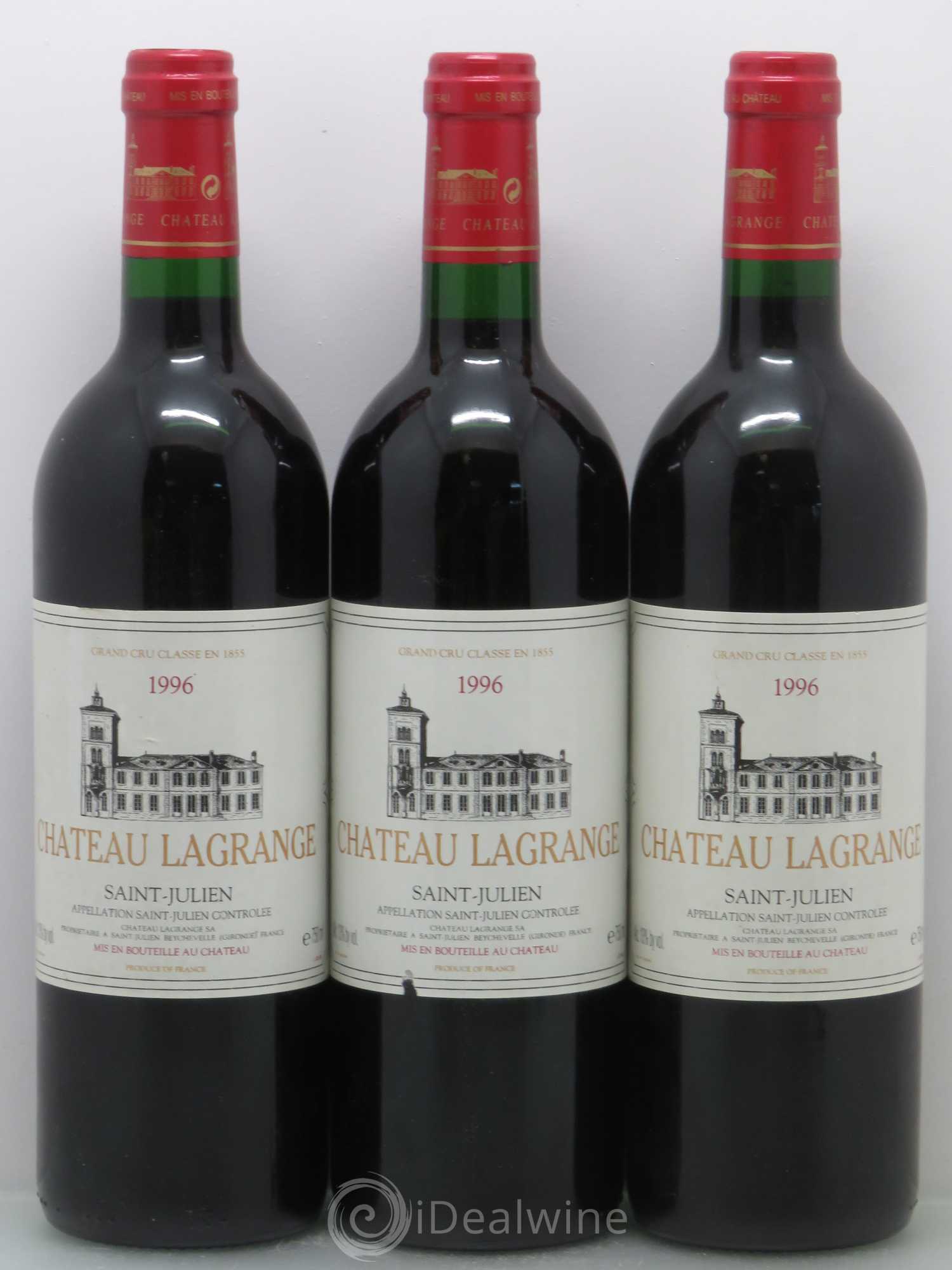 Château Lagrange 3ème Grand Cru Classé 1996 - Lot de 12 bouteilles - 2
