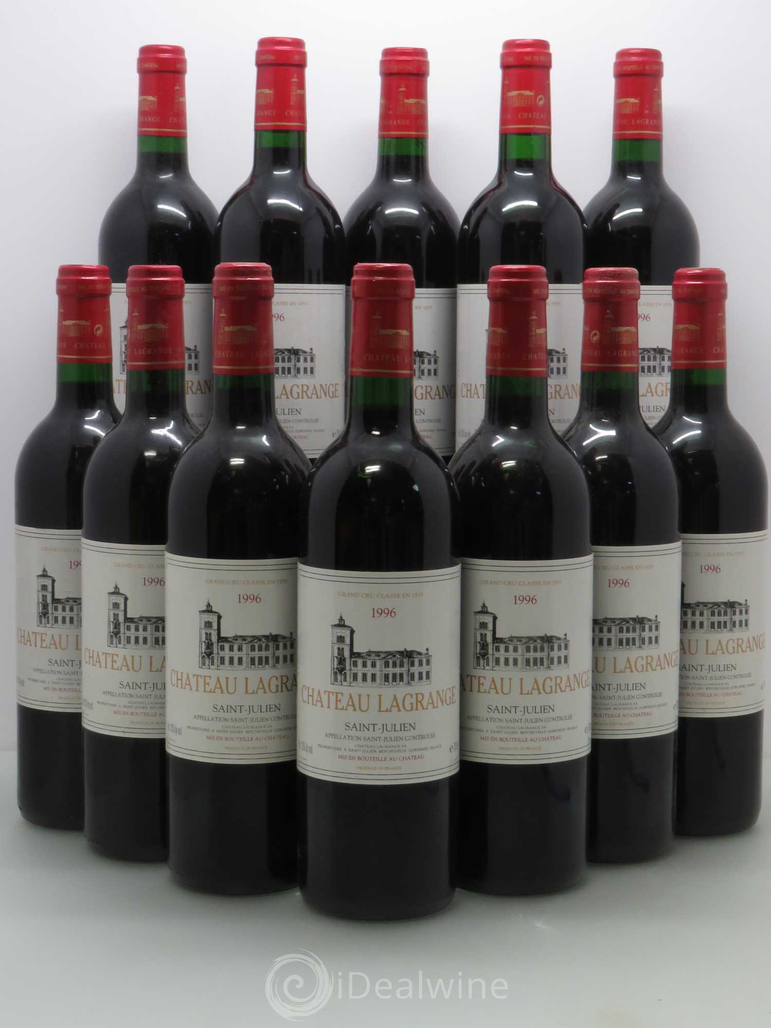 Château Lagrange 3ème Grand Cru Classé 1996 - Lot de 12 bouteilles - 0
