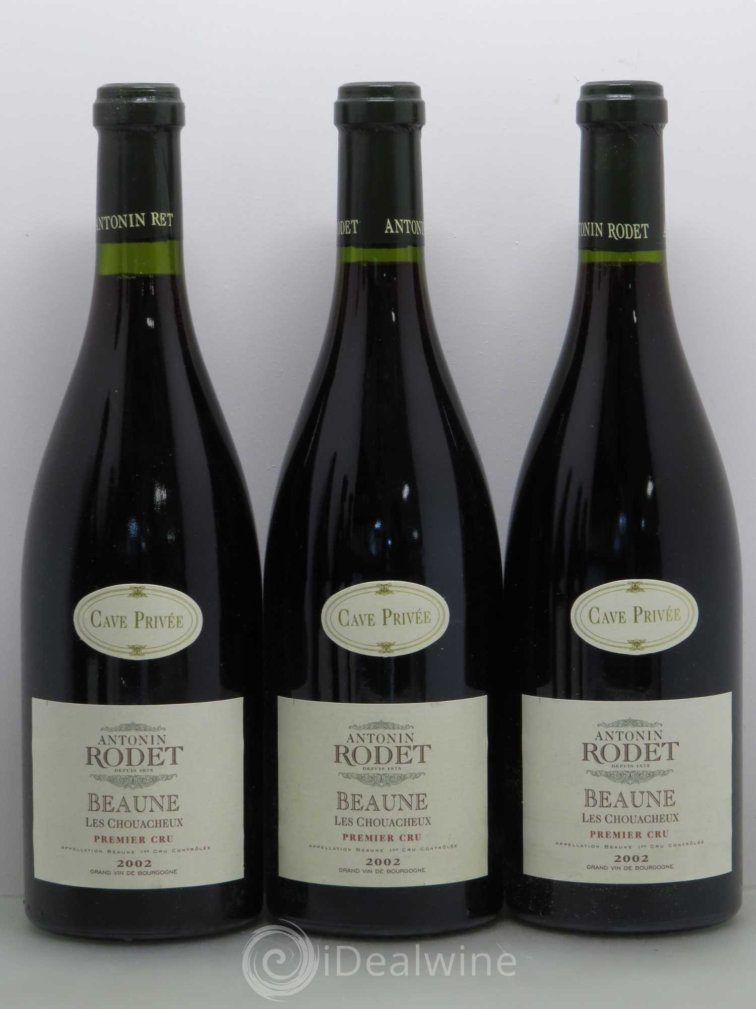 Beaune 1er Cru Les Chouacheux - Antonin Rodet 2002 - Posten von 6 Flaschen - 1