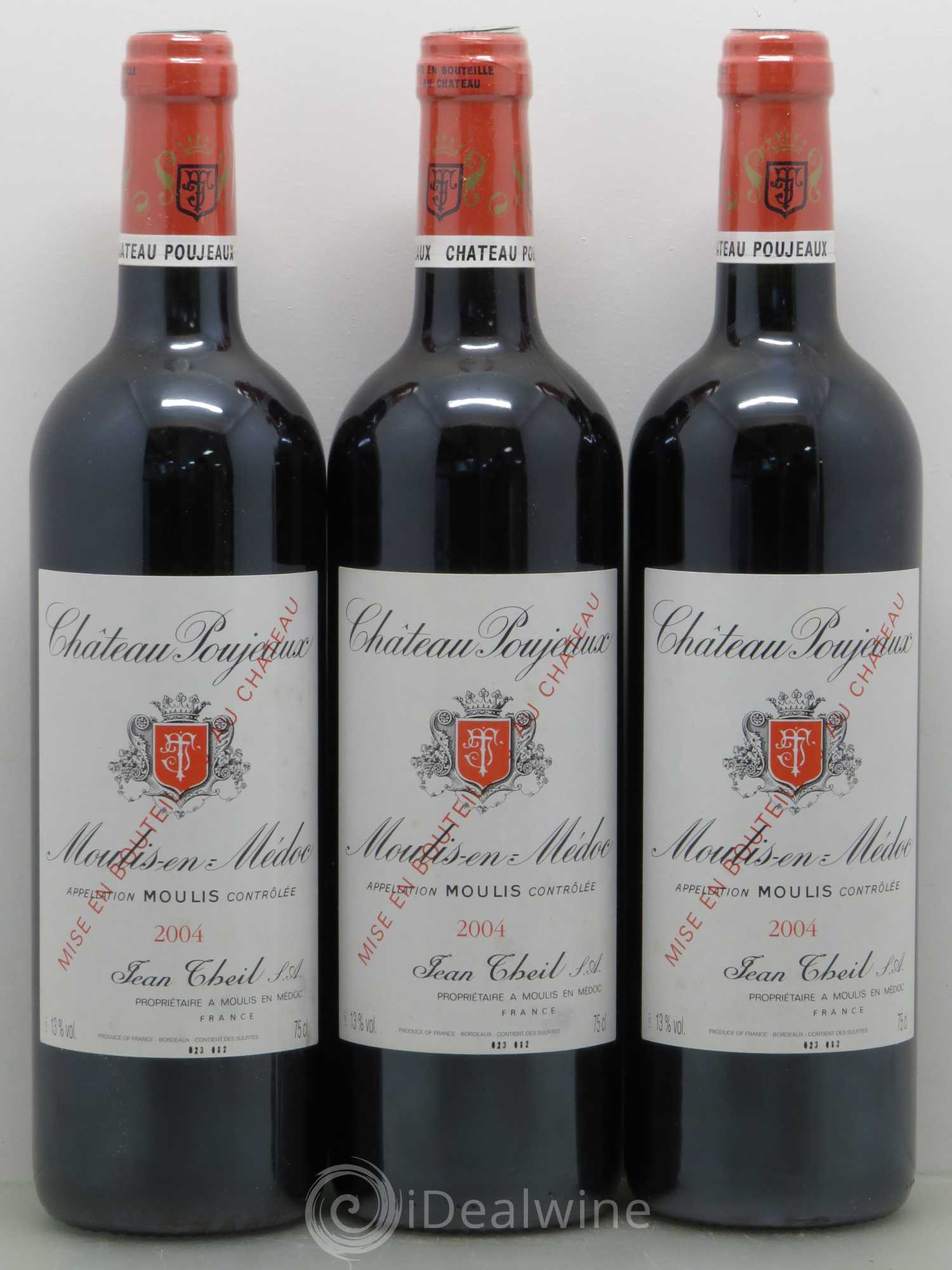 Château Poujeaux 2004 - Lot de 12 bouteilles - 4