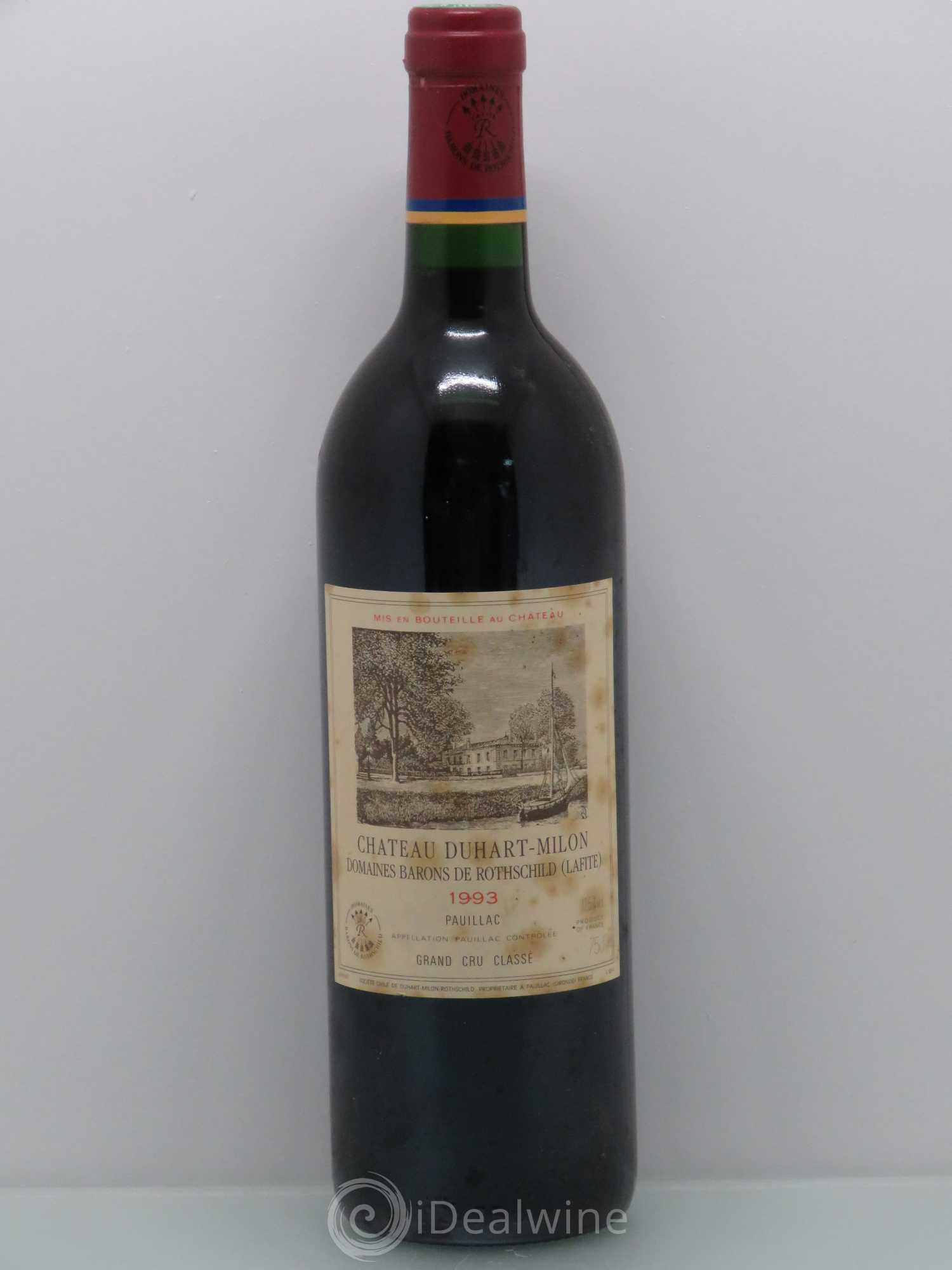 Château Duhart-Milon 4ème Grand Cru Classé 1993 - Lot de 1 bouteille - 0