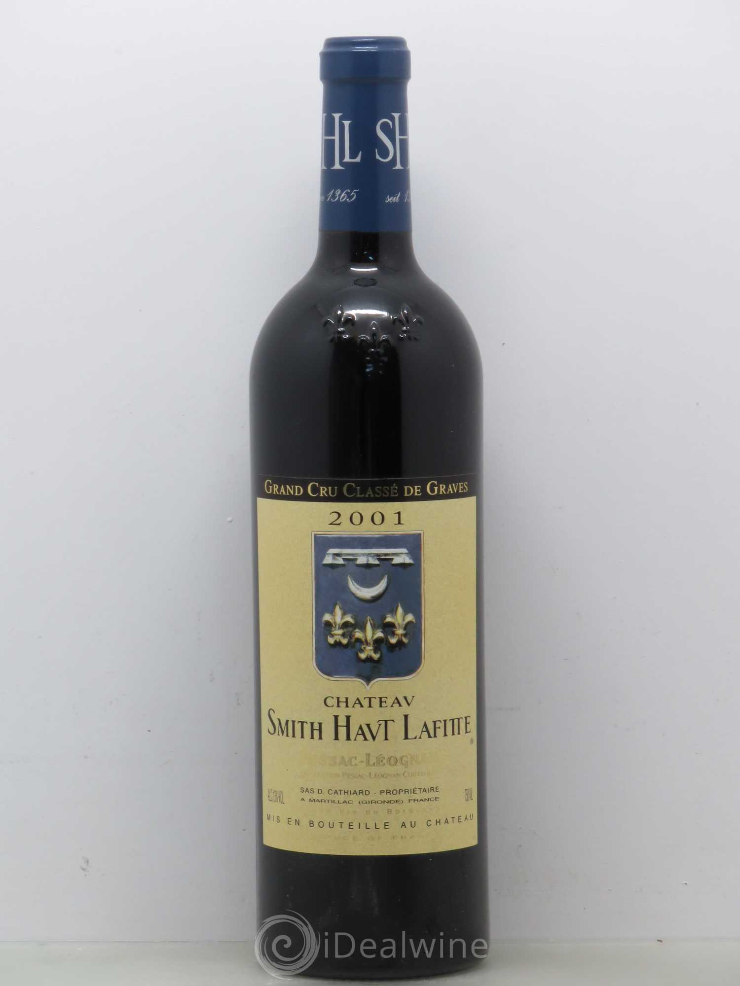 Château Smith Haut Lafitte Cru Classé de Graves 2001 - Lot de 1 bouteille - 0