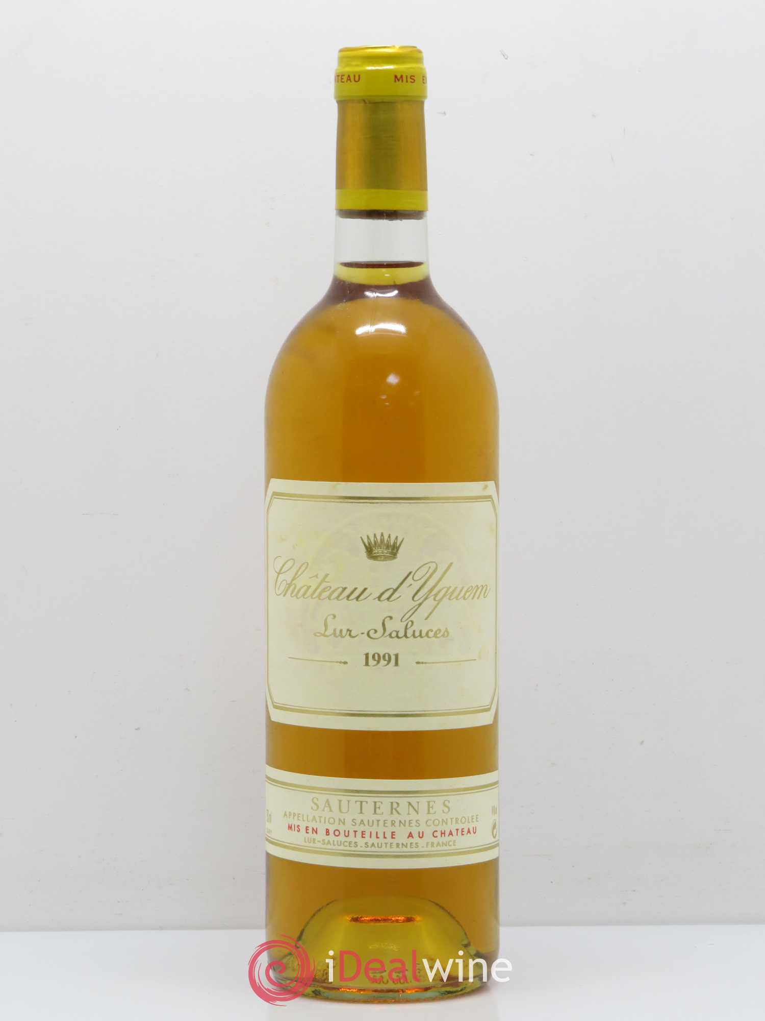 Château d' Yquem 1er Cru Classé Supérieur 1991 - Lotto di 1 bottiglia - 0