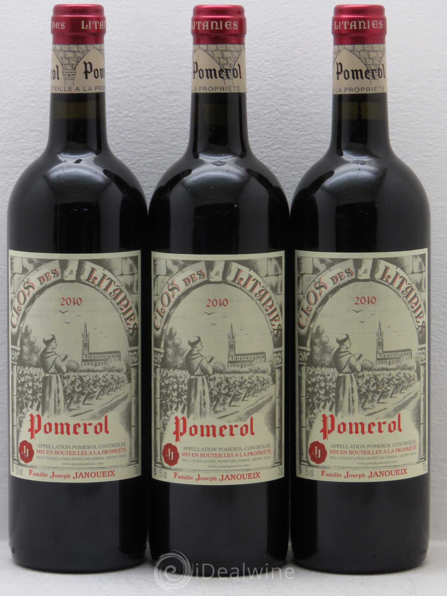 Pomerol Clos De Litanies 2010 - Posten von 12 Flaschen - 1