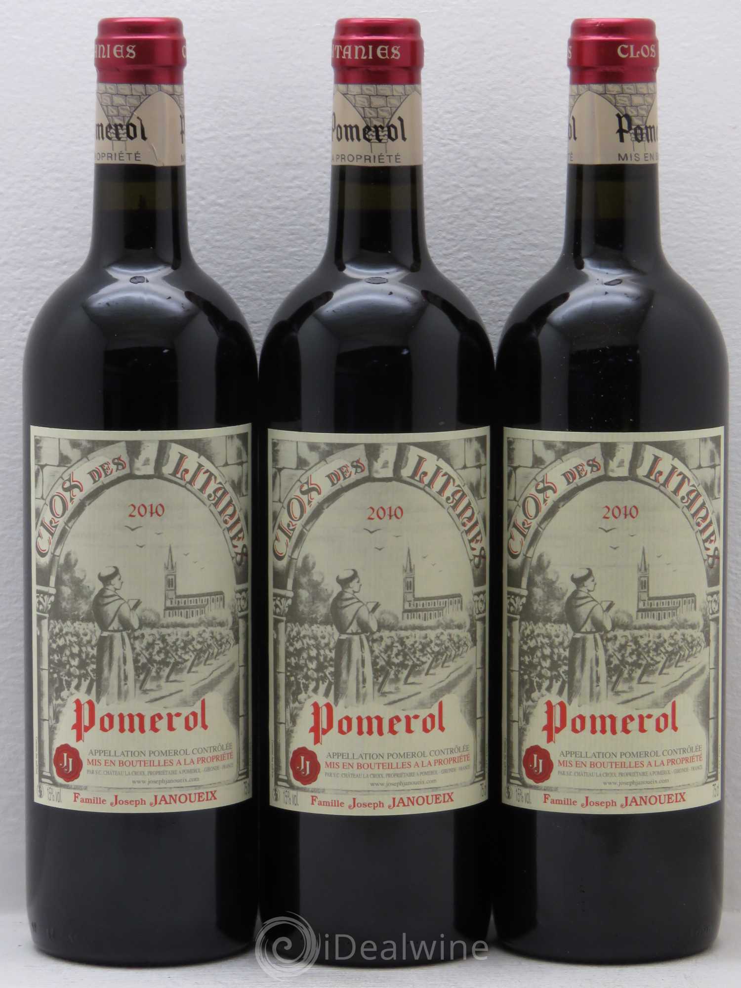 Pomerol Clos De Litanies 2010 - Posten von 12 Flaschen - 3