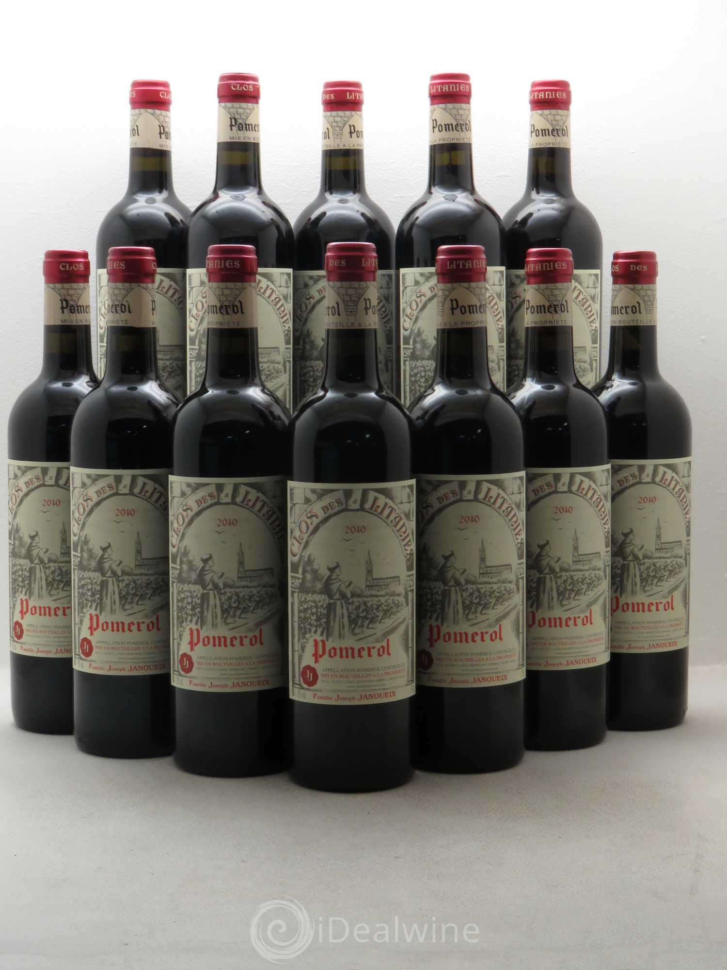Pomerol Clos De Litanies 2010 - Posten von 12 Flaschen - 0