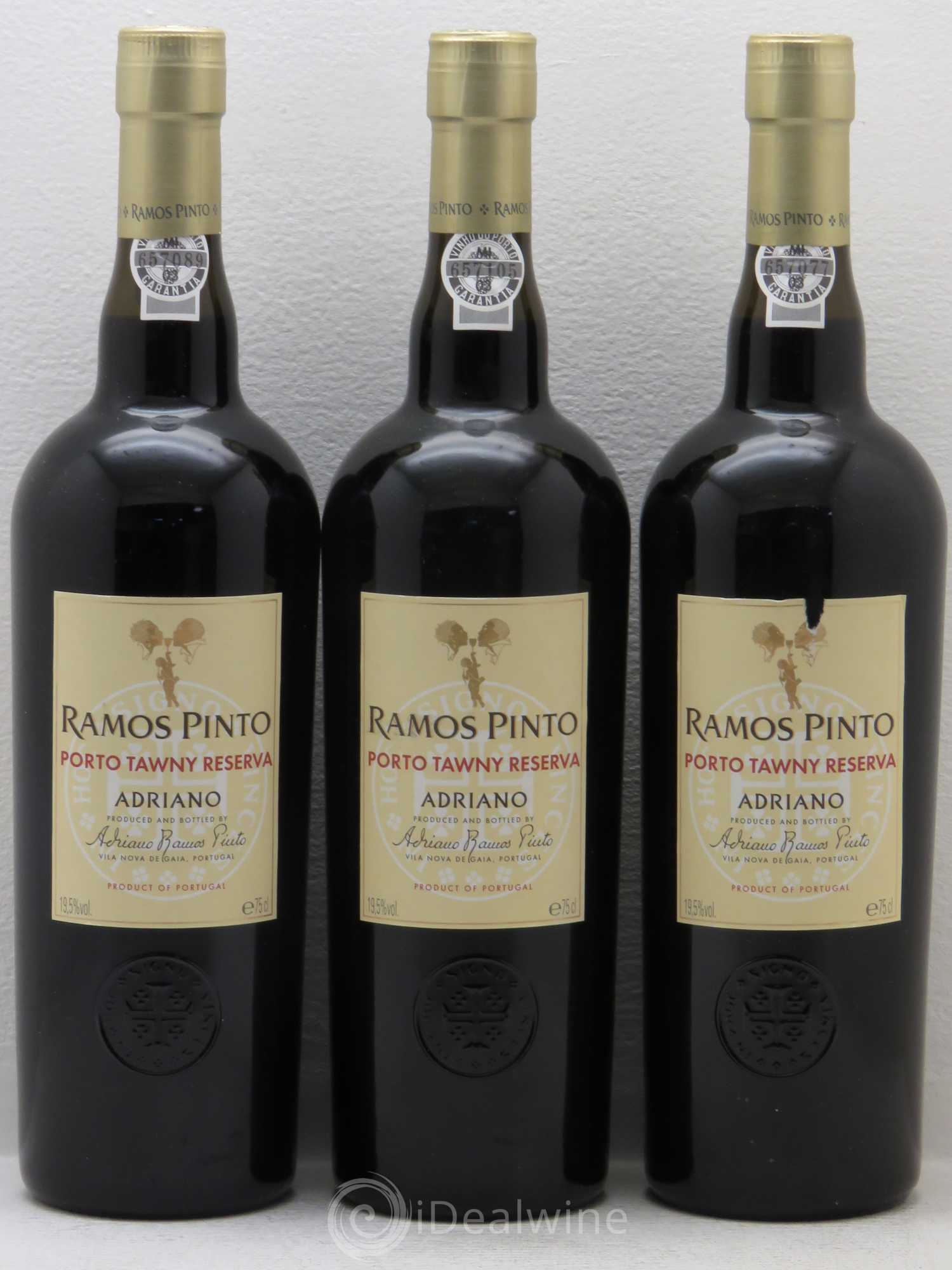 Porto Ramos Pinto - Tawny Reserva Adriano - Posten von 3 Flaschen - 0