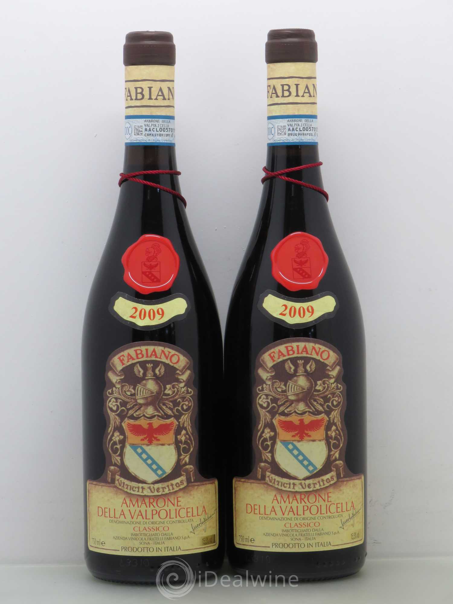 Amarone della Valpolicella DOC Nicola Fabiano 2009 - Posten von 2 Flaschen - 0