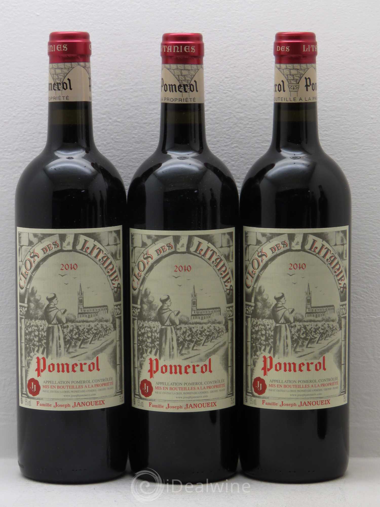 Pomerol Clos De Litanies 2010 - Posten von 12 Flaschen - 1