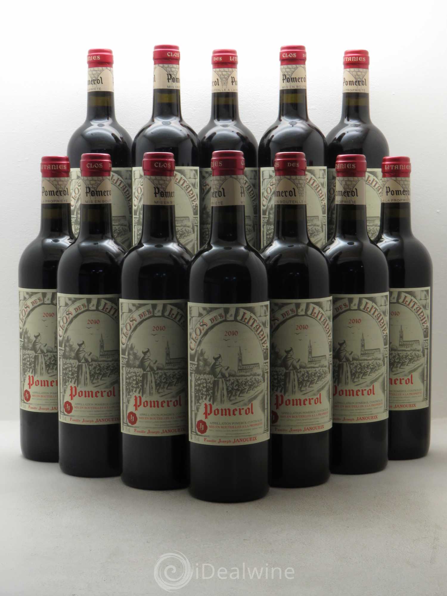 Pomerol Clos De Litanies 2010 - Posten von 12 Flaschen - 0
