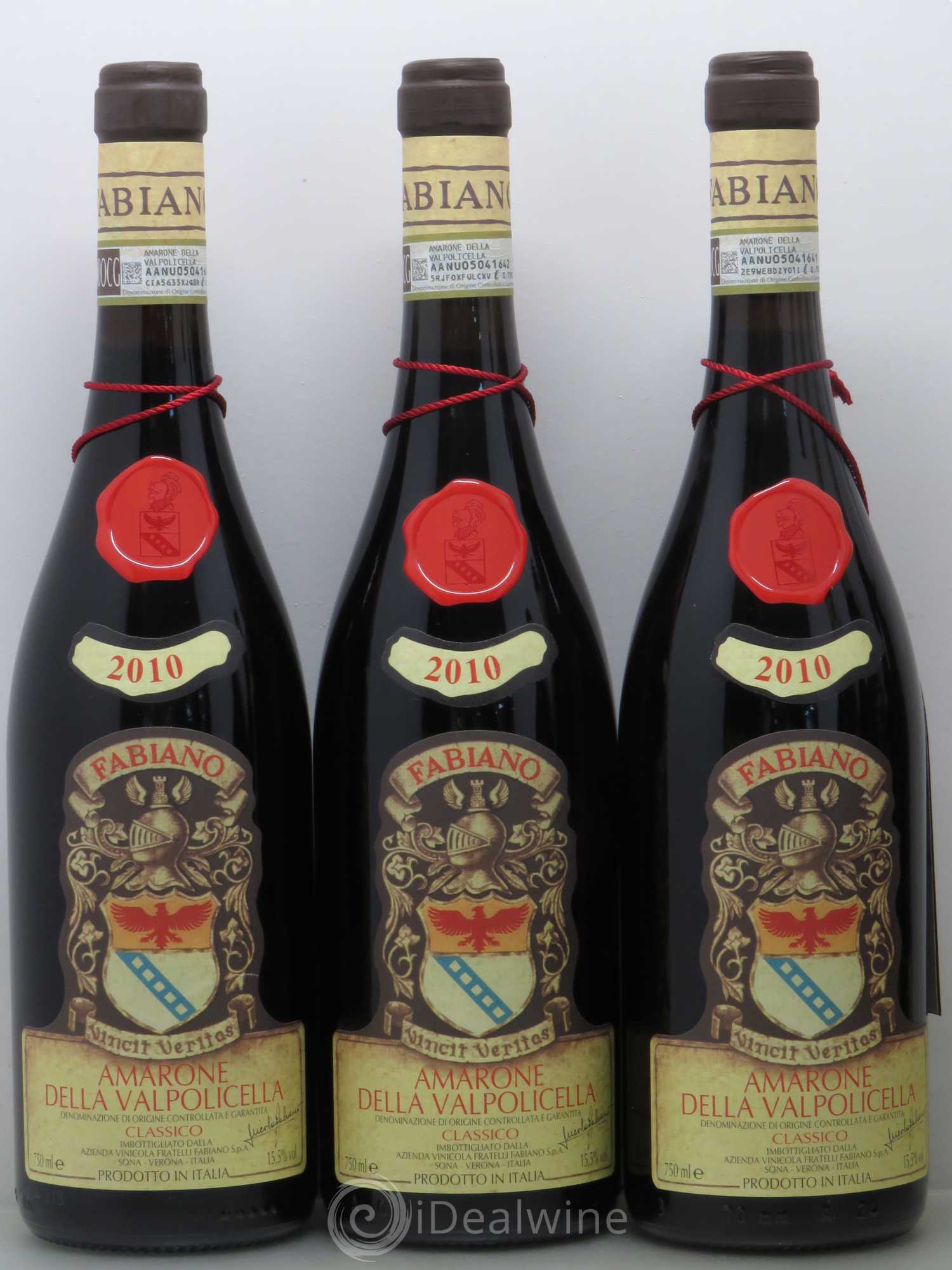 Amarone della Valpolicella DOC Nicola Fabiano 2010 - Posten von 6 Flaschen - 1