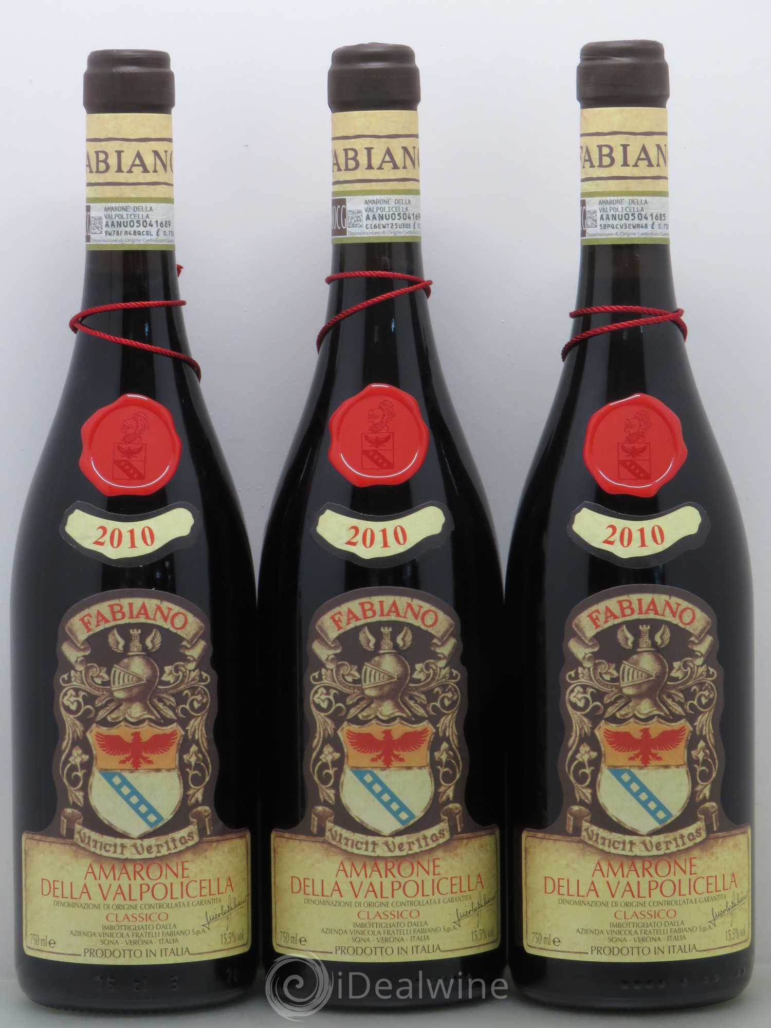 Amarone della Valpolicella DOC Nicola Fabiano 2010 - Posten von 6 Flaschen - 2