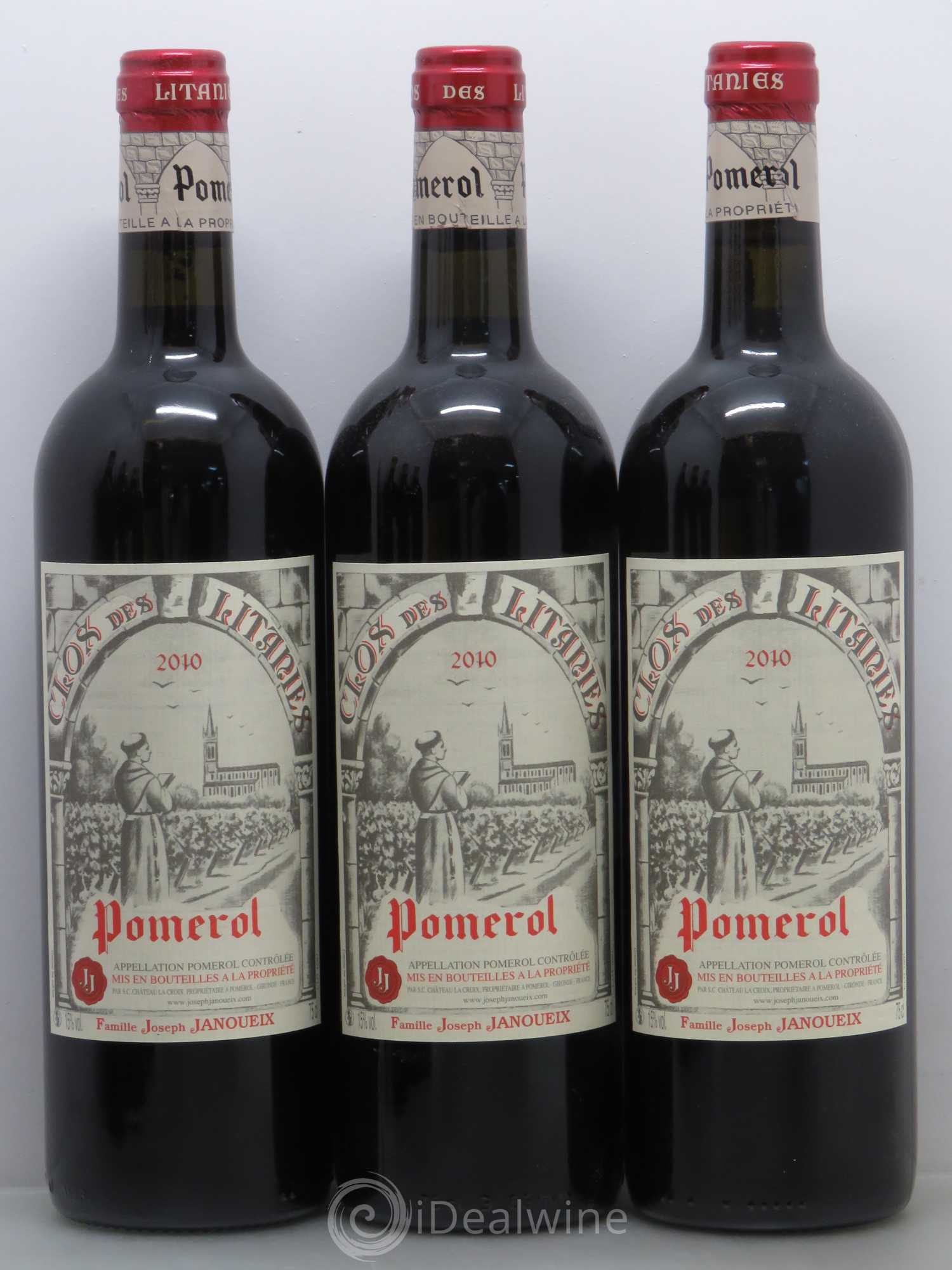 Pomerol Clos de Litanies 2010 - Posten von 12 Flaschen - 3