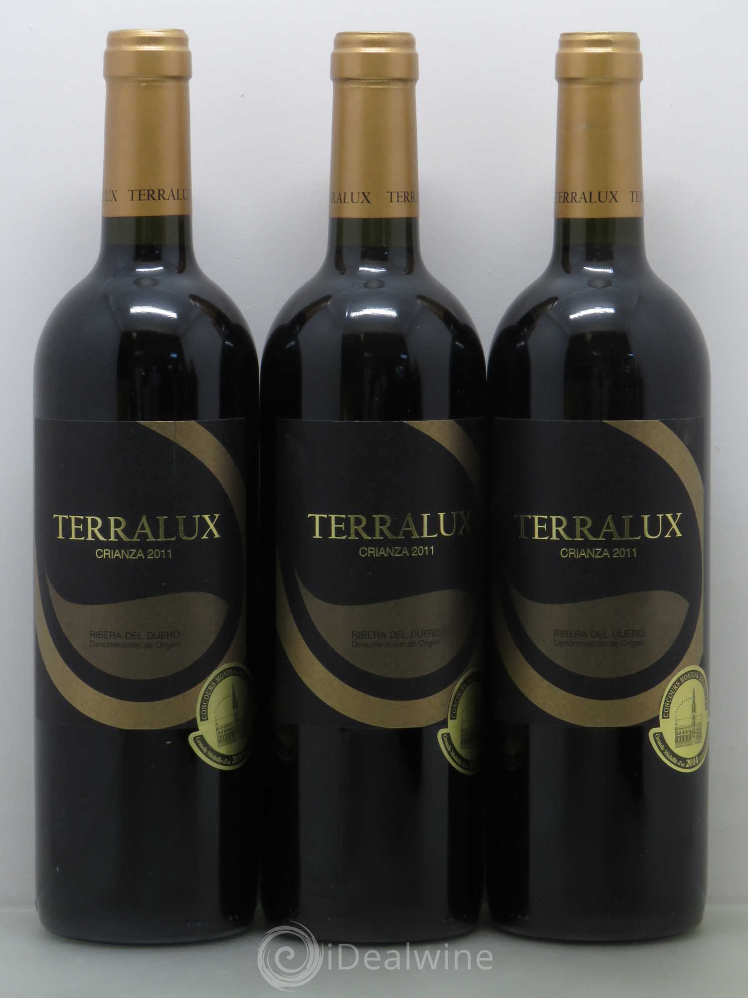 Ribera Del Duero DO Terralux Crianza Bodegas Carrasvilla (sans prix de réserve) 2011 - Posten von 6 Flaschen - 1