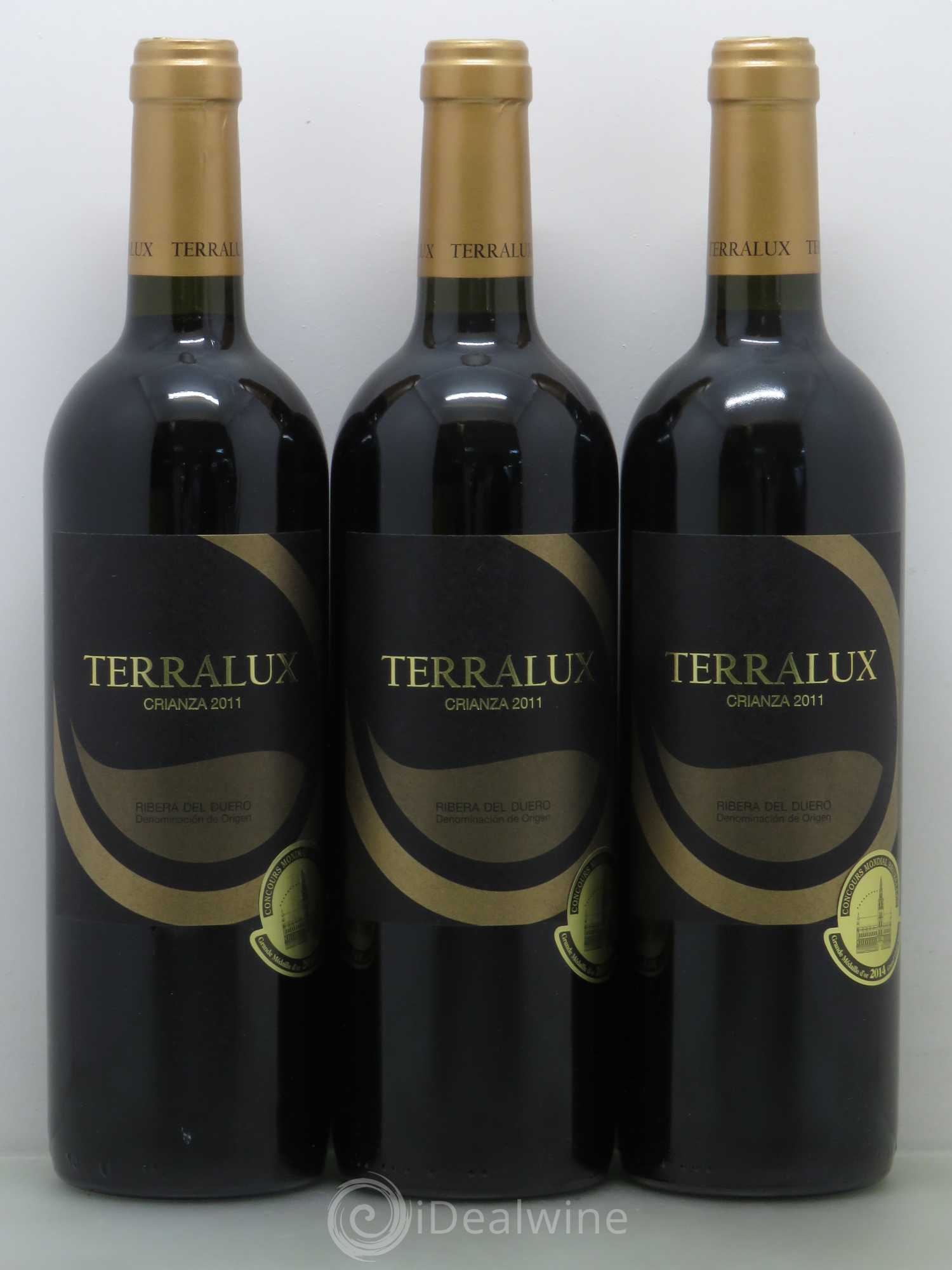 Ribera Del Duero DO Terralux Crianza Bodegas Carrasvilla (sans prix de réserve) 2011 - Posten von 6 Flaschen - 2