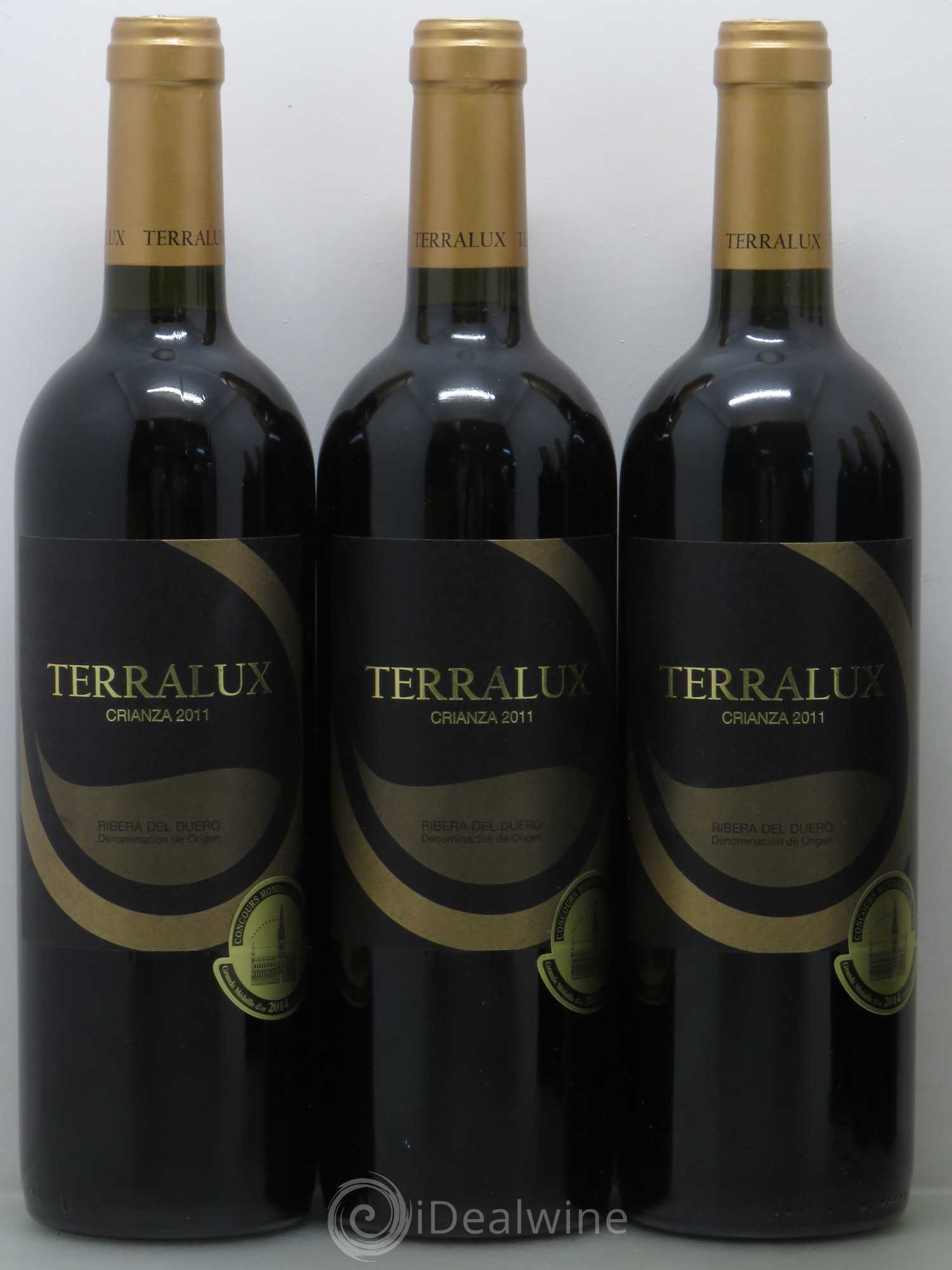 Ribera Del Duero DO Terralux Crianza Bodegas Carrasvilla (sans prix de réserve) 2011 - Posten von 6 Flaschen - 1